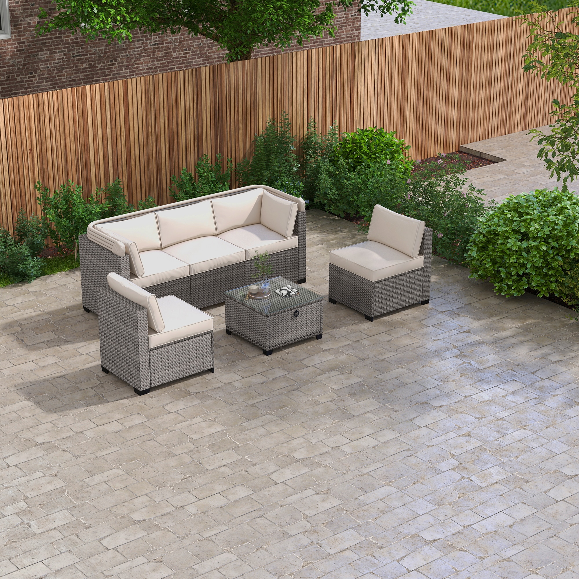 Bybafun YA0100128 Patio-Conversation-Sets - View #5