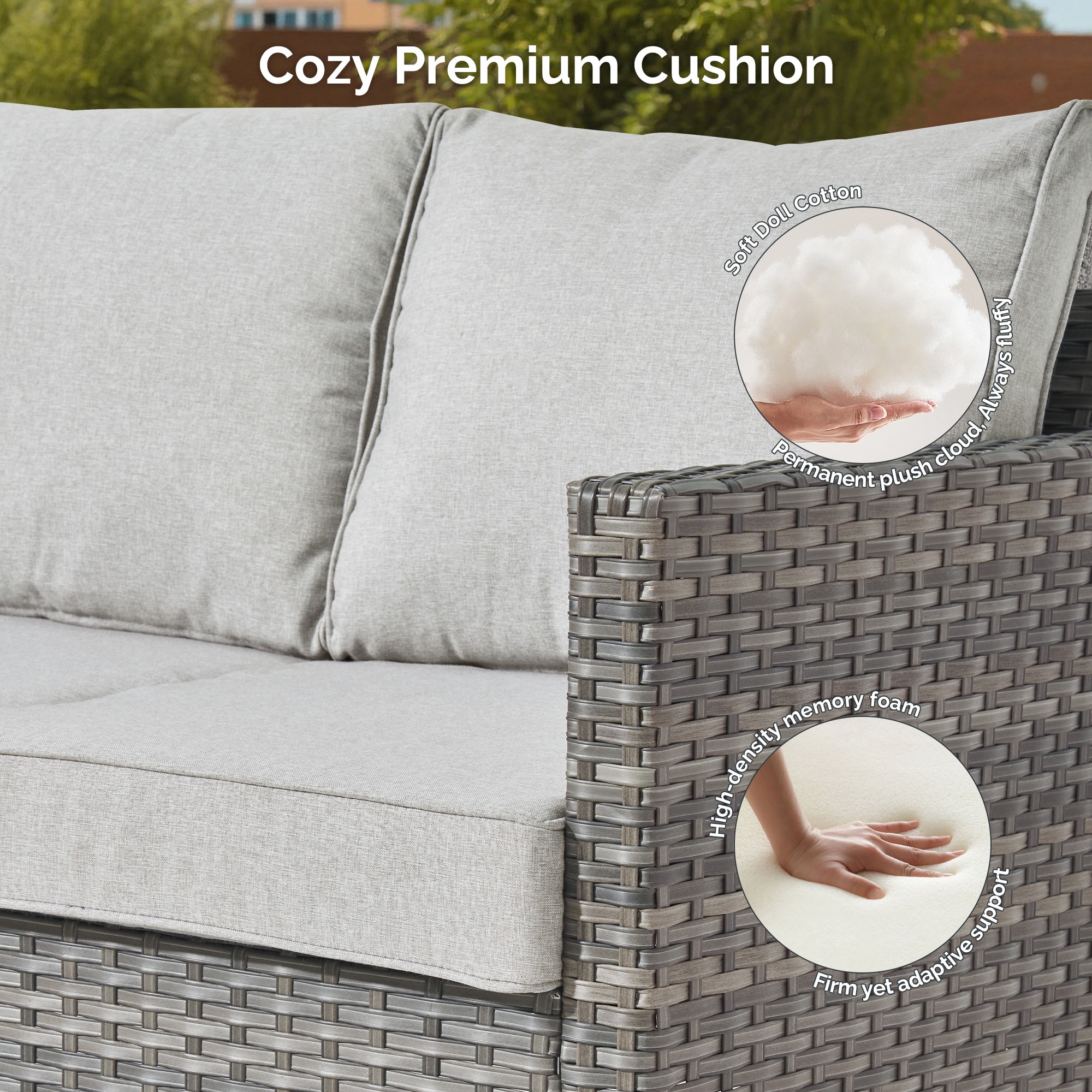 Caodoc L5-CFP03-GRS706 Patio-Sofas-Daybeds - View #5