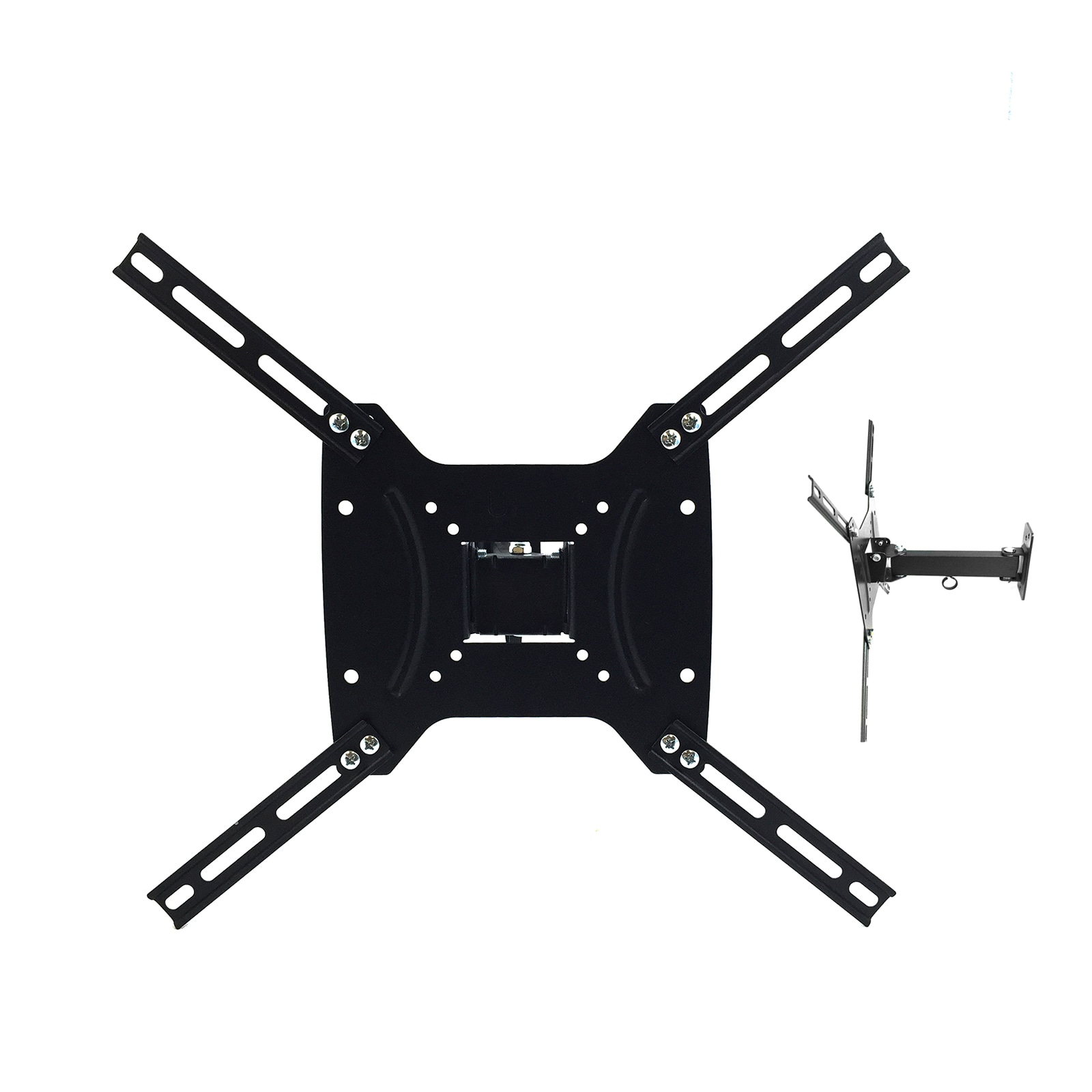 MegaMounts 849100319M Full motion Indoor Wall TV mount Fits TVs up to 55-in ( Hardware Included )