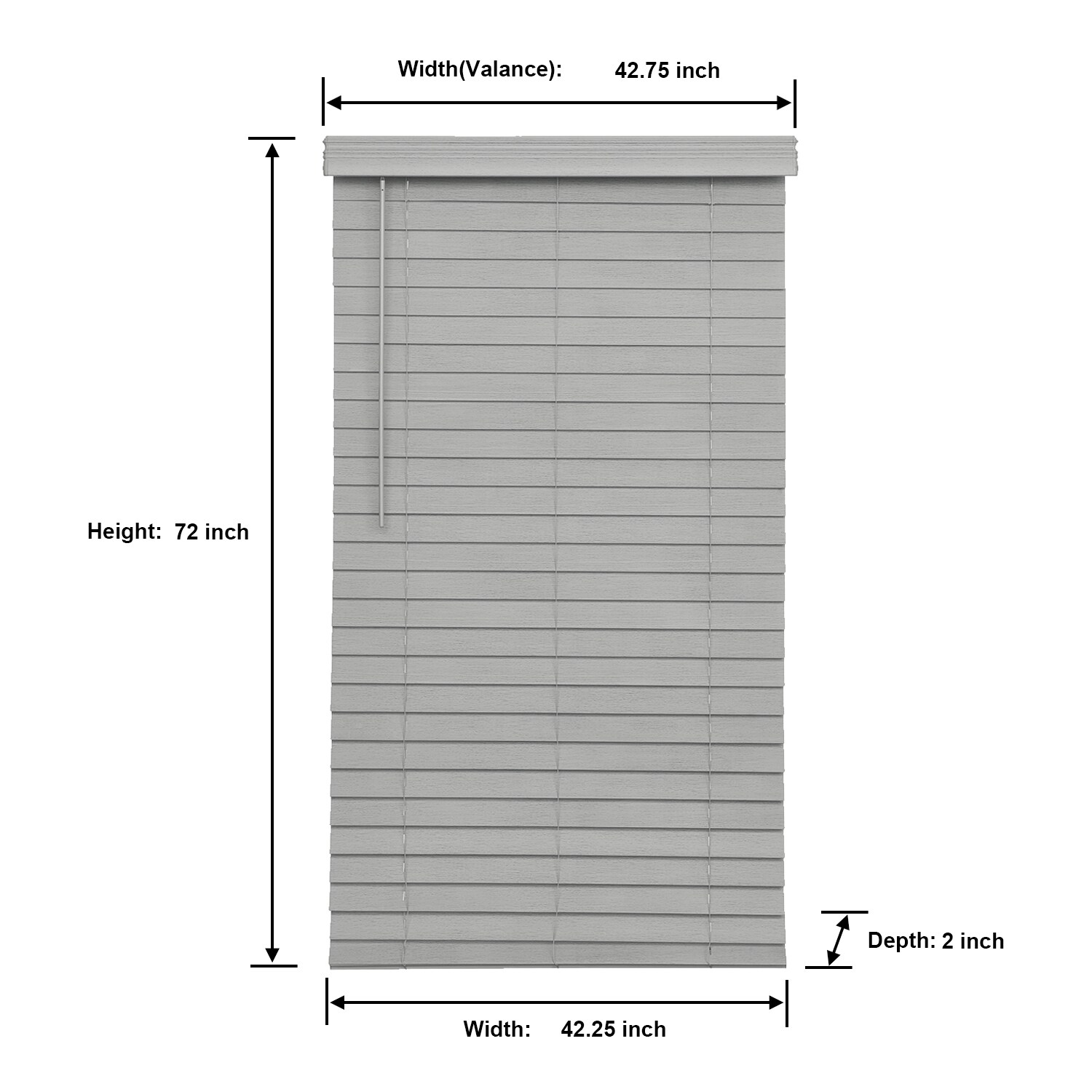 allen + roth DFHSB4872-42.25 blinds - View #7