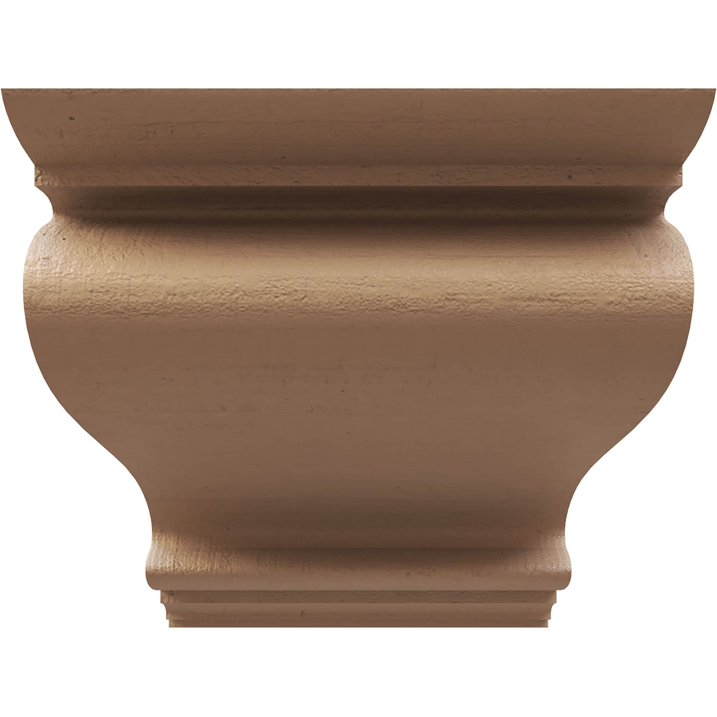 Ekena Millwork CORU09X18X09SCRRCPR corbels - View #2