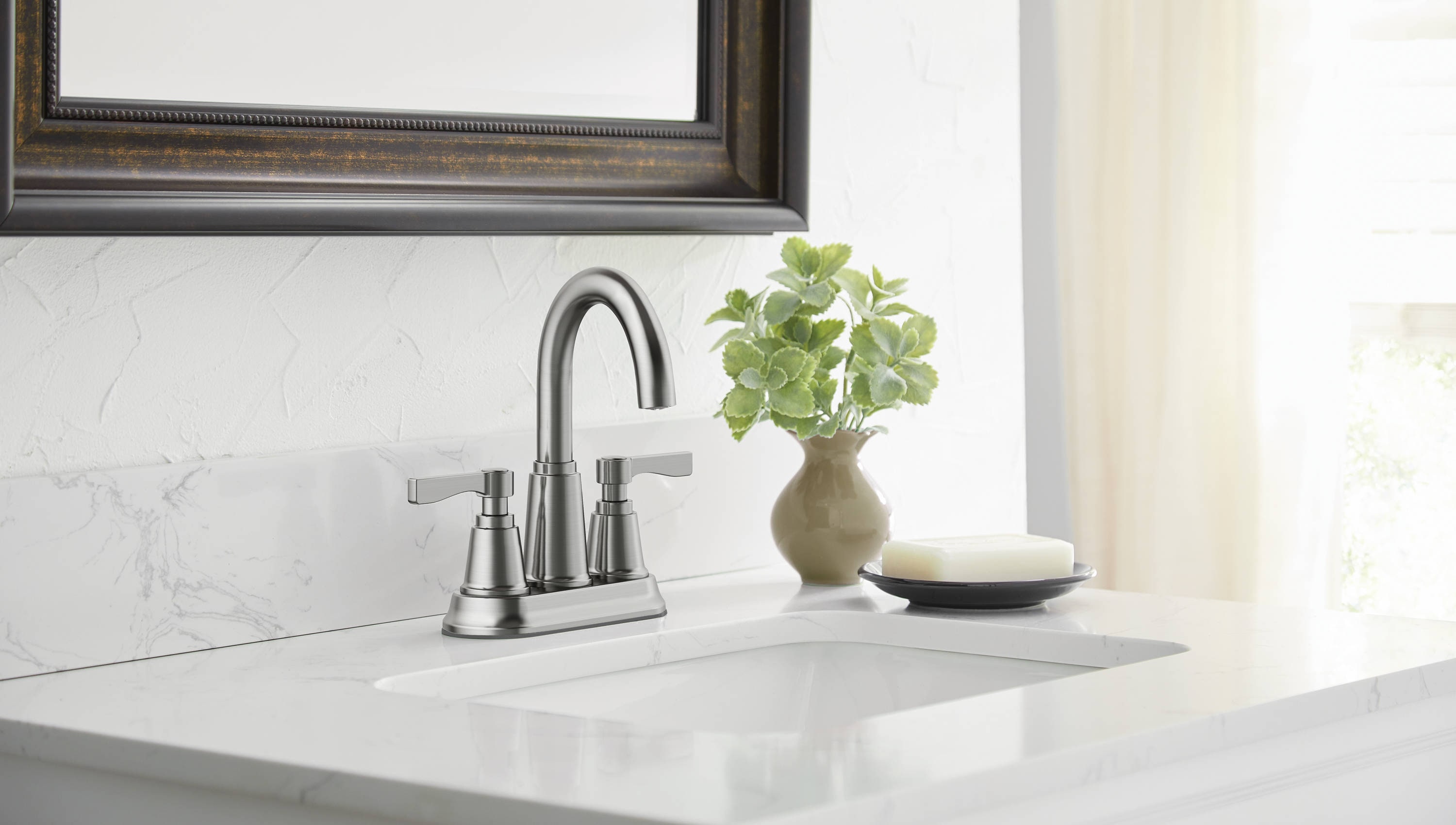allen + roth 67130W-6004 Lavatory-Faucets - View #9