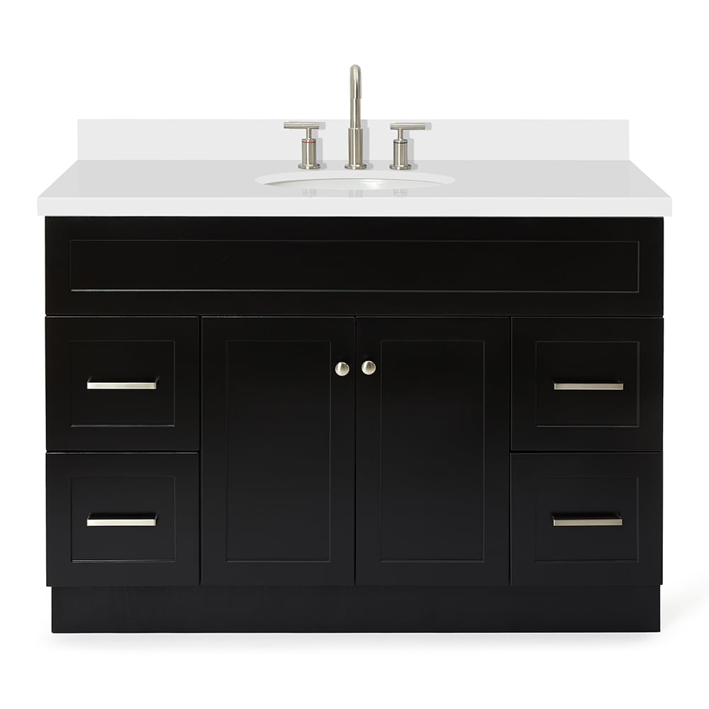 ARIEL F049SWQOVOBLK Bath-Vanity-Combo - View #2