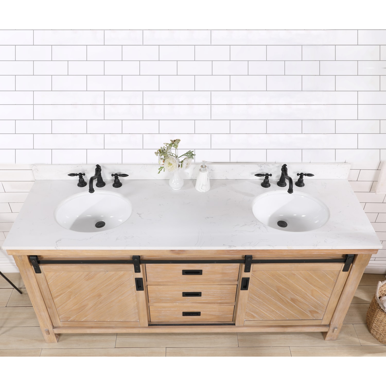 Vinnova 701772-WP-WS-NM Bath-Vanity-Combo - View #3