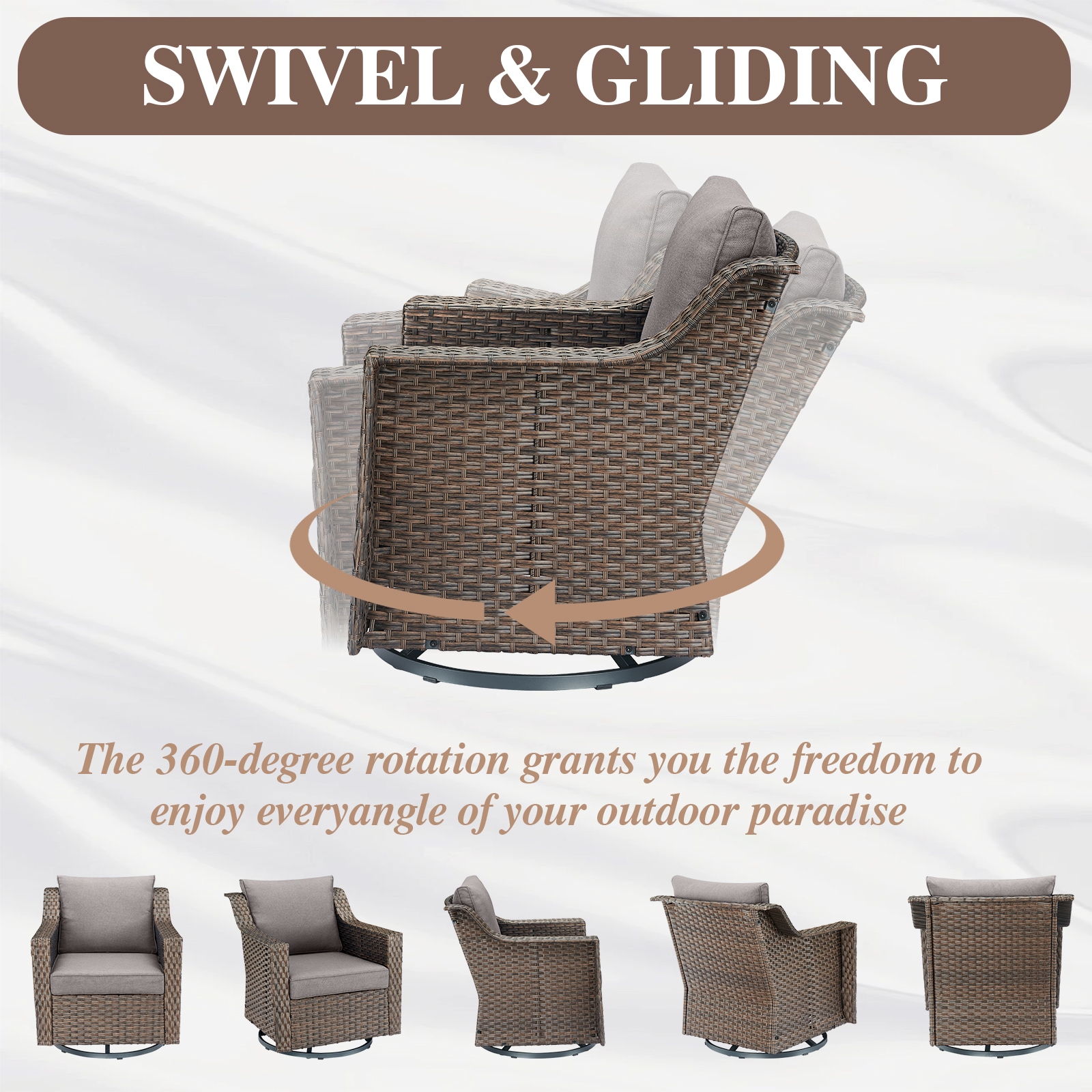 Jeehope PALRBR20-3S Patio-Chairs - View #3