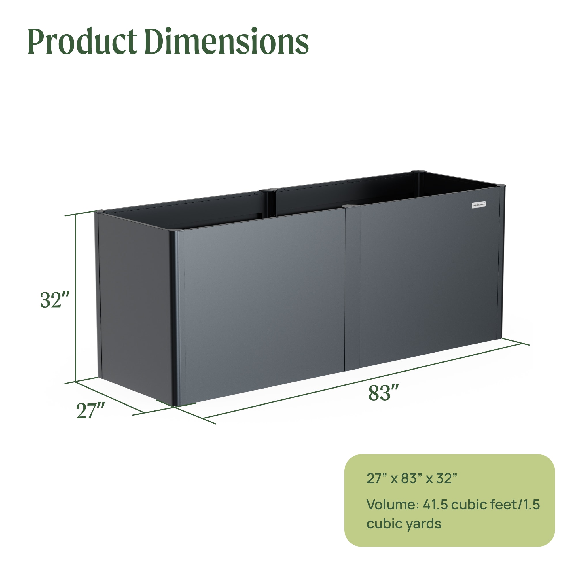 Vego Garden VBMT2783CH Raised-Garden-Beds - View #2