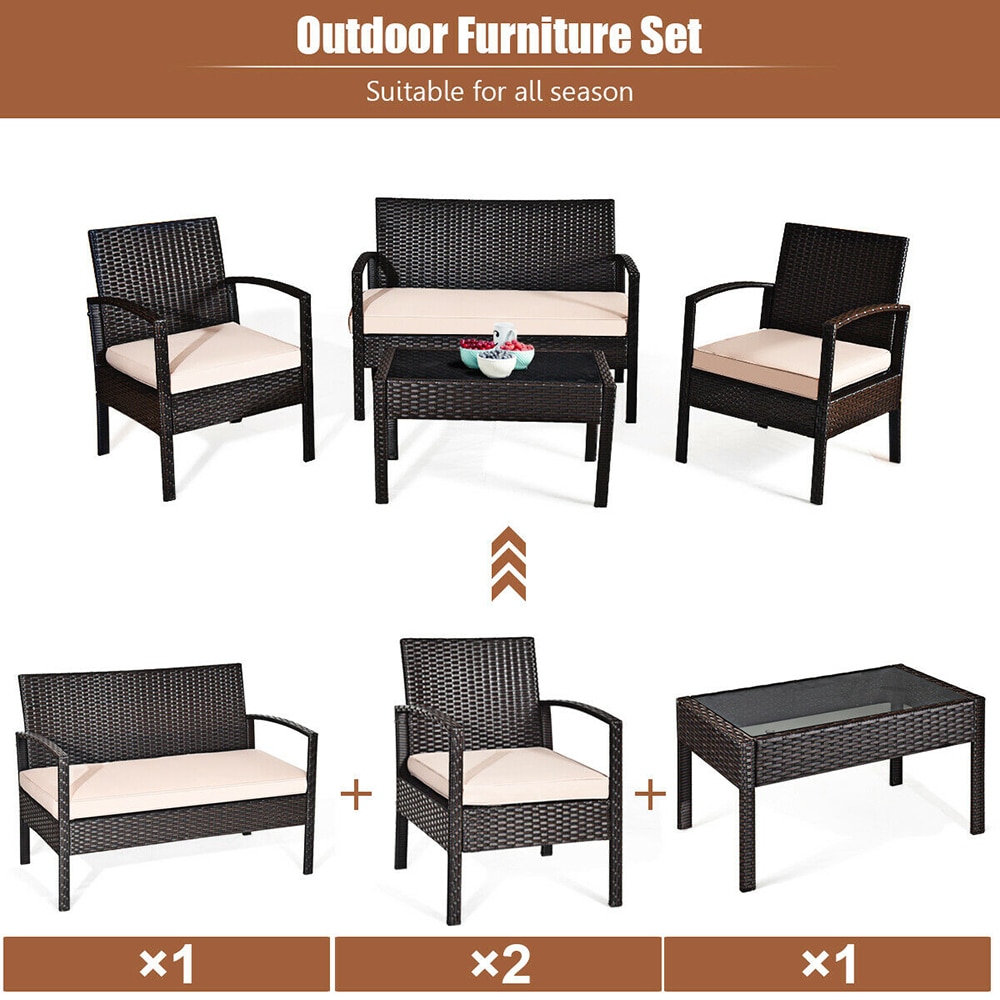 Sunrinx MG51-34-XH Patio-Conversation-Sets - View #12