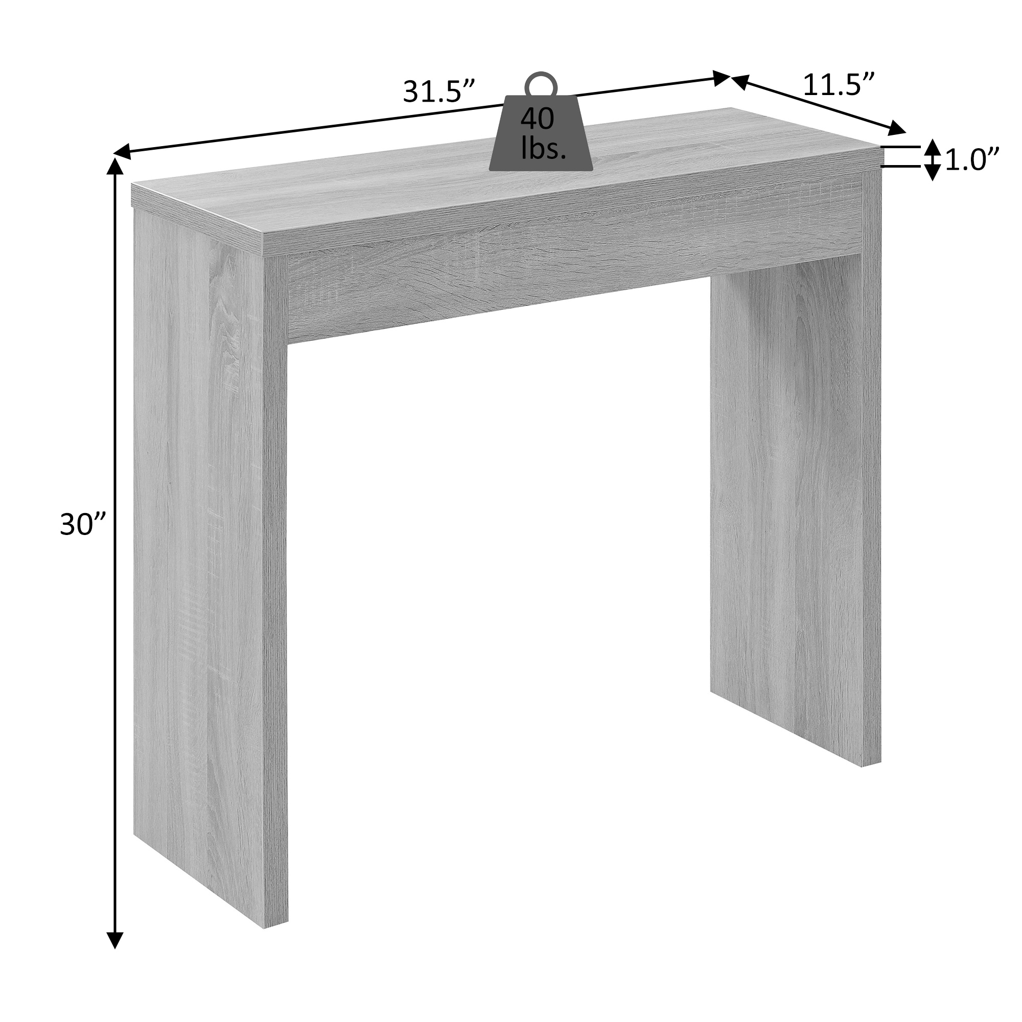 Convenience Concepts R4-0688 Console-Sofa-Tables - View #4