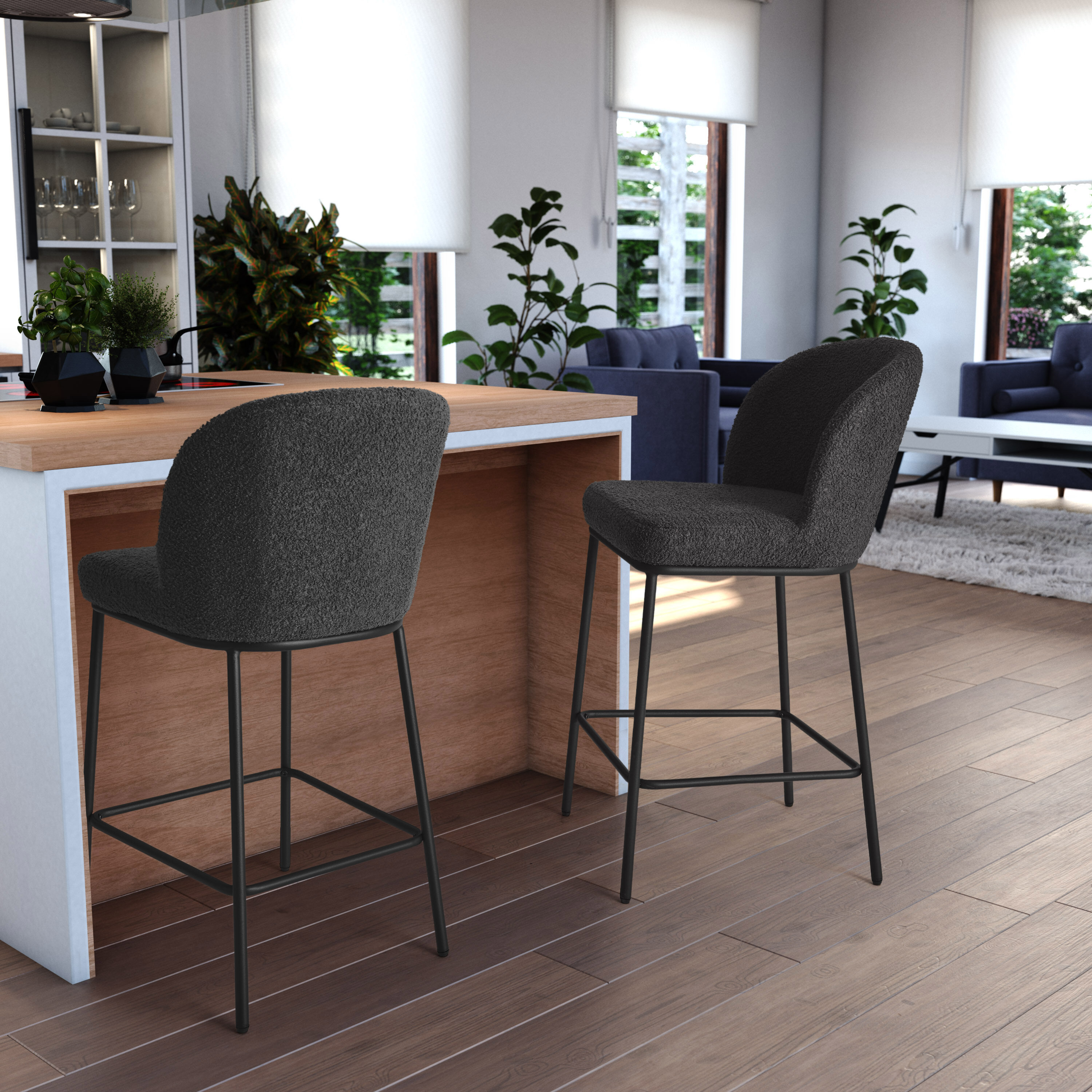 CorLiving DDW-672-B stools - View #4
