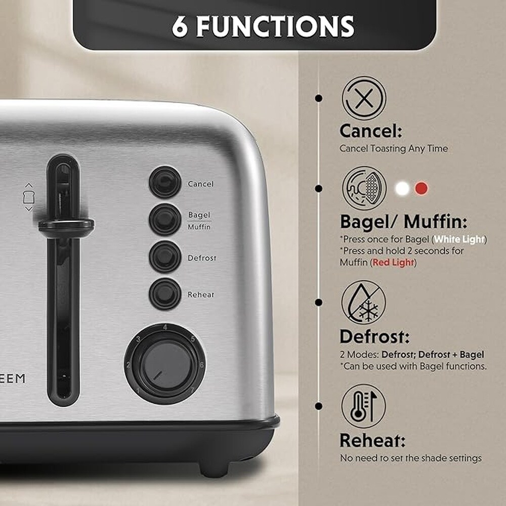 BUYDEEM DT640SS toasters - View #2