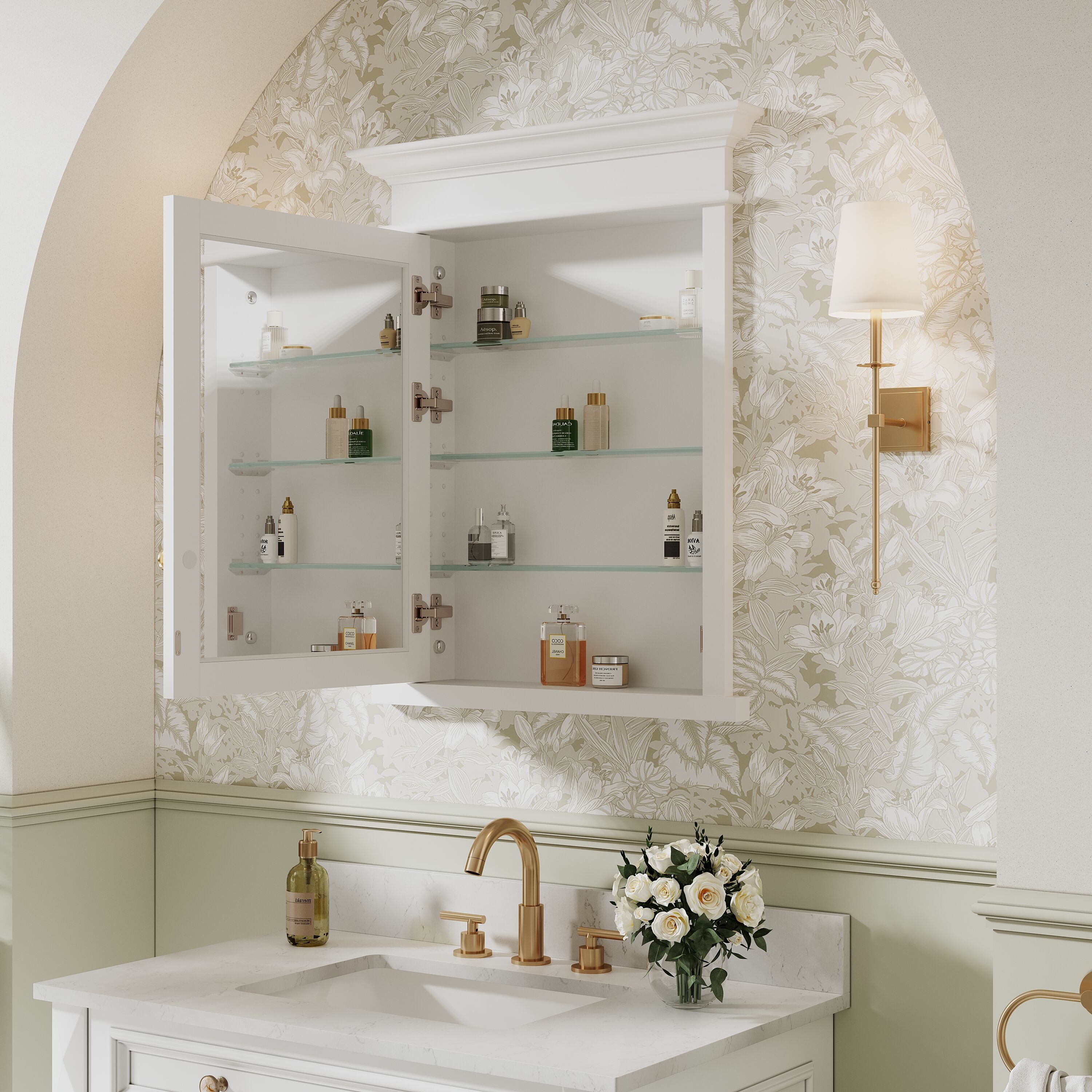 CALVON CLDMC3634WT Bathroom-Medicine-Cabinets - View #7