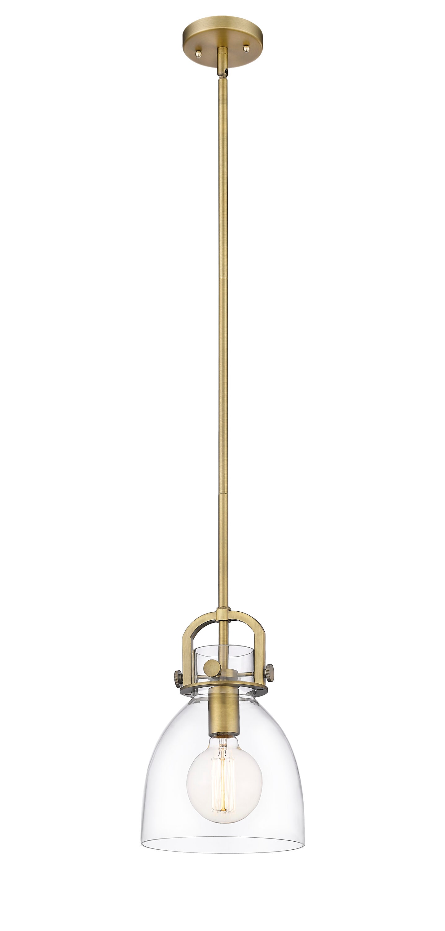 Innovations Lighting 412-1S-BB-8CL Pendant-Lights - View #2