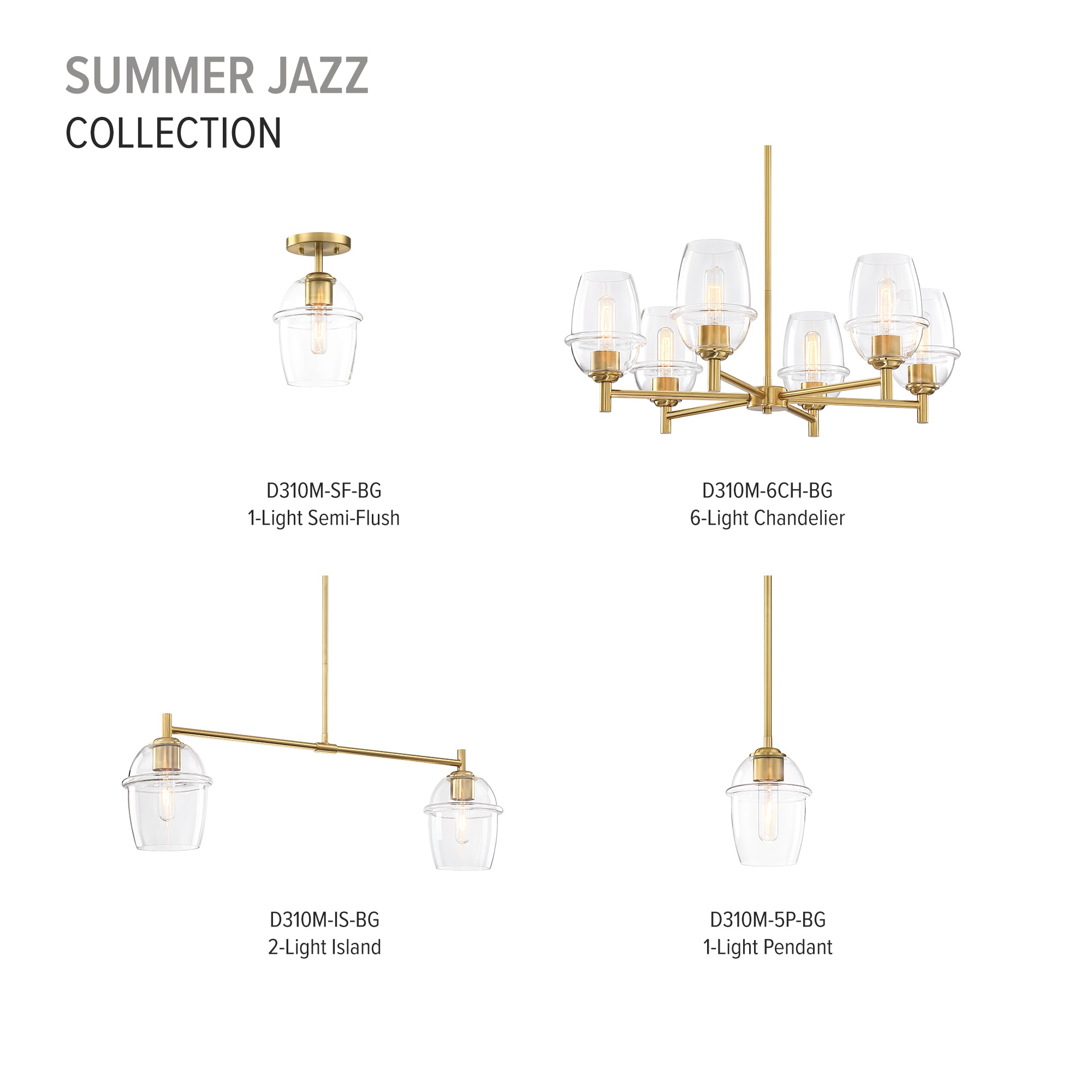 Designers Fountain Summer Jazz 16-in 2-Light Matte Black Traditional ...