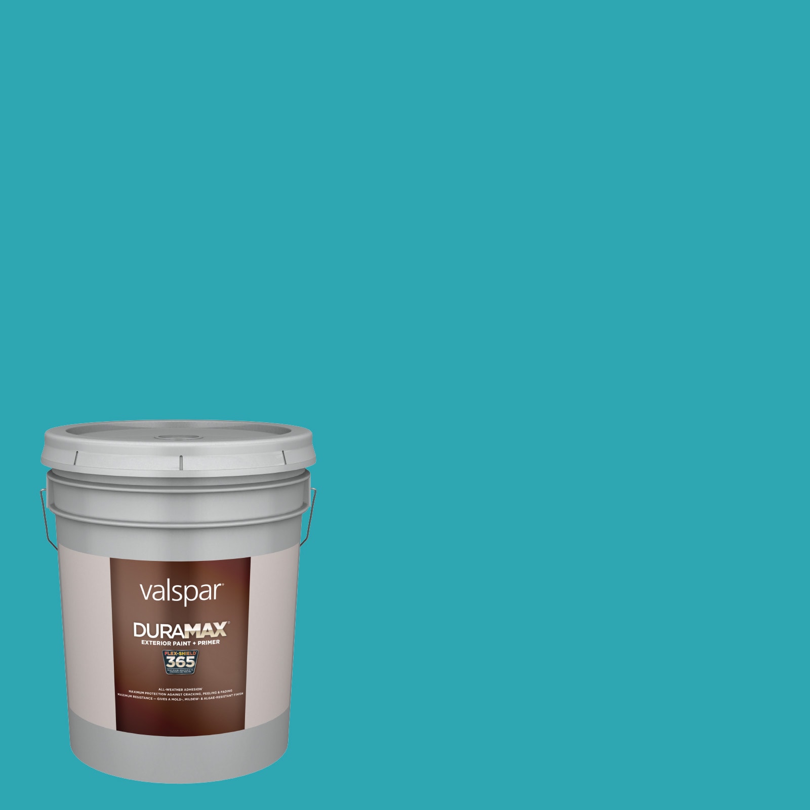 Valspar 5004-10B-91812 Duramax Satin Exotic Sea 5004-10B Latex Exterior Paint + Primer ( 5-gallon )