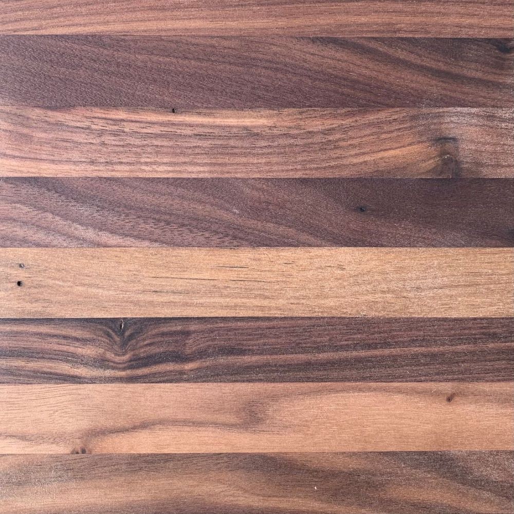 Bluegrass Butcher Block BBW001 12-in x 1.5-in Natural Walnut Wood Butcher block Countertop