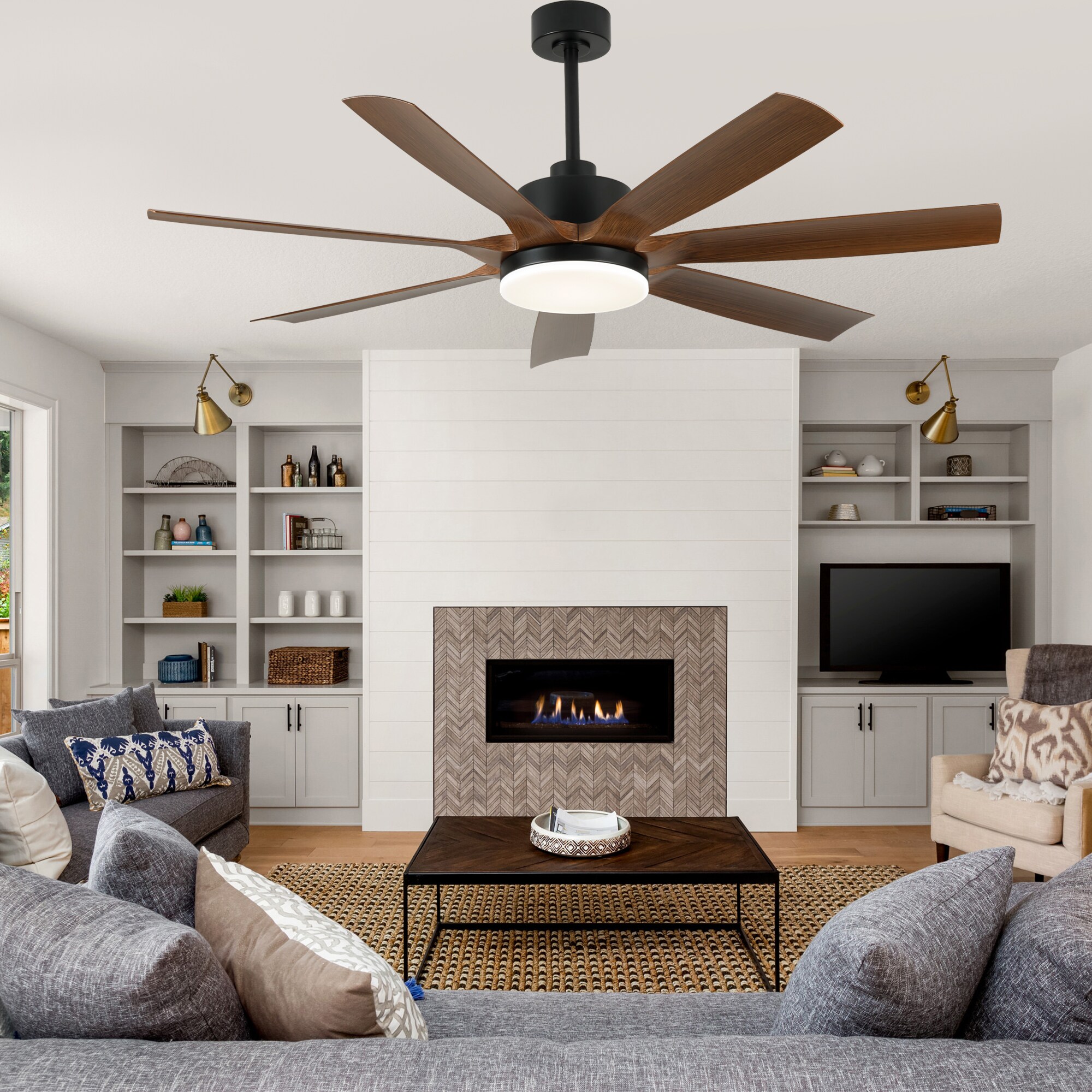 Oaks Decor DC256002OKEL Ceiling-Fans - View #6