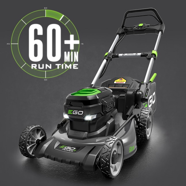 EGO POWER+ 56-volt 20-in Cordless Push Lawn Mower 5 Ah (1-Battery and  Charger Included) in the Cordless Electric Push Lawn Mowers department at