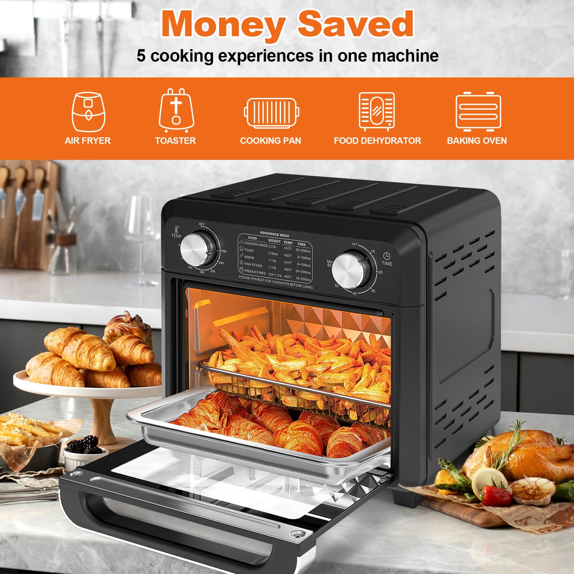 Boyel Living BL-GB5279BK Countertop-Toaster-Ovens - View #6