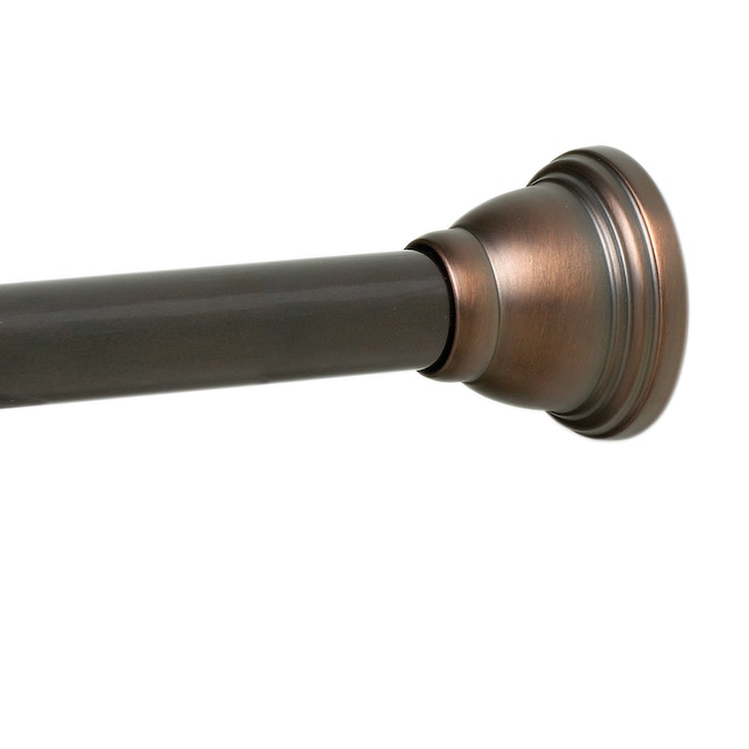 Allen Roth 72 In Oil Rubbed Bronze, How To Fix Spring Loaded Shower Curtain Rod