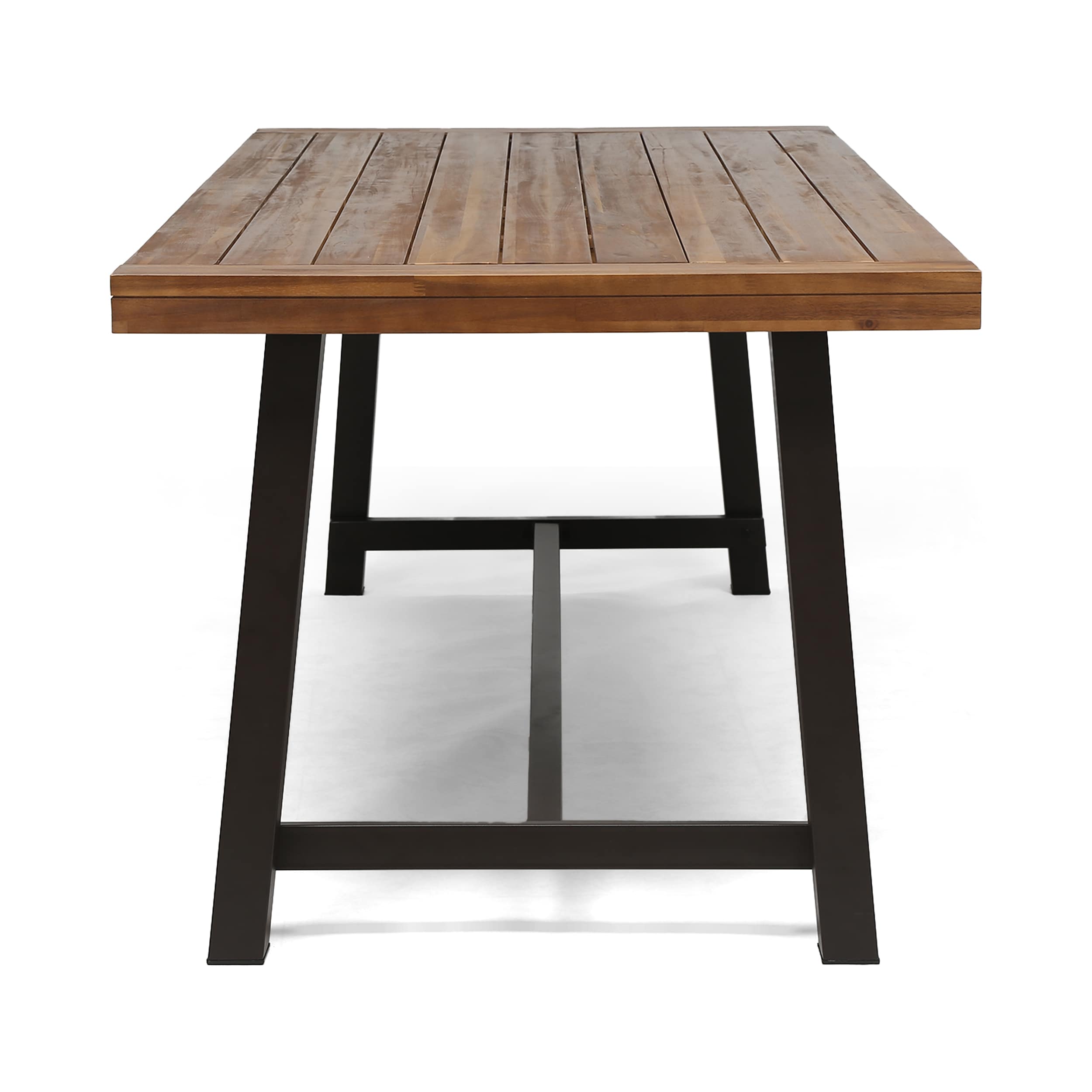 Balfour 9-Piece Teak Acacia Wood Outdoor Dining Set