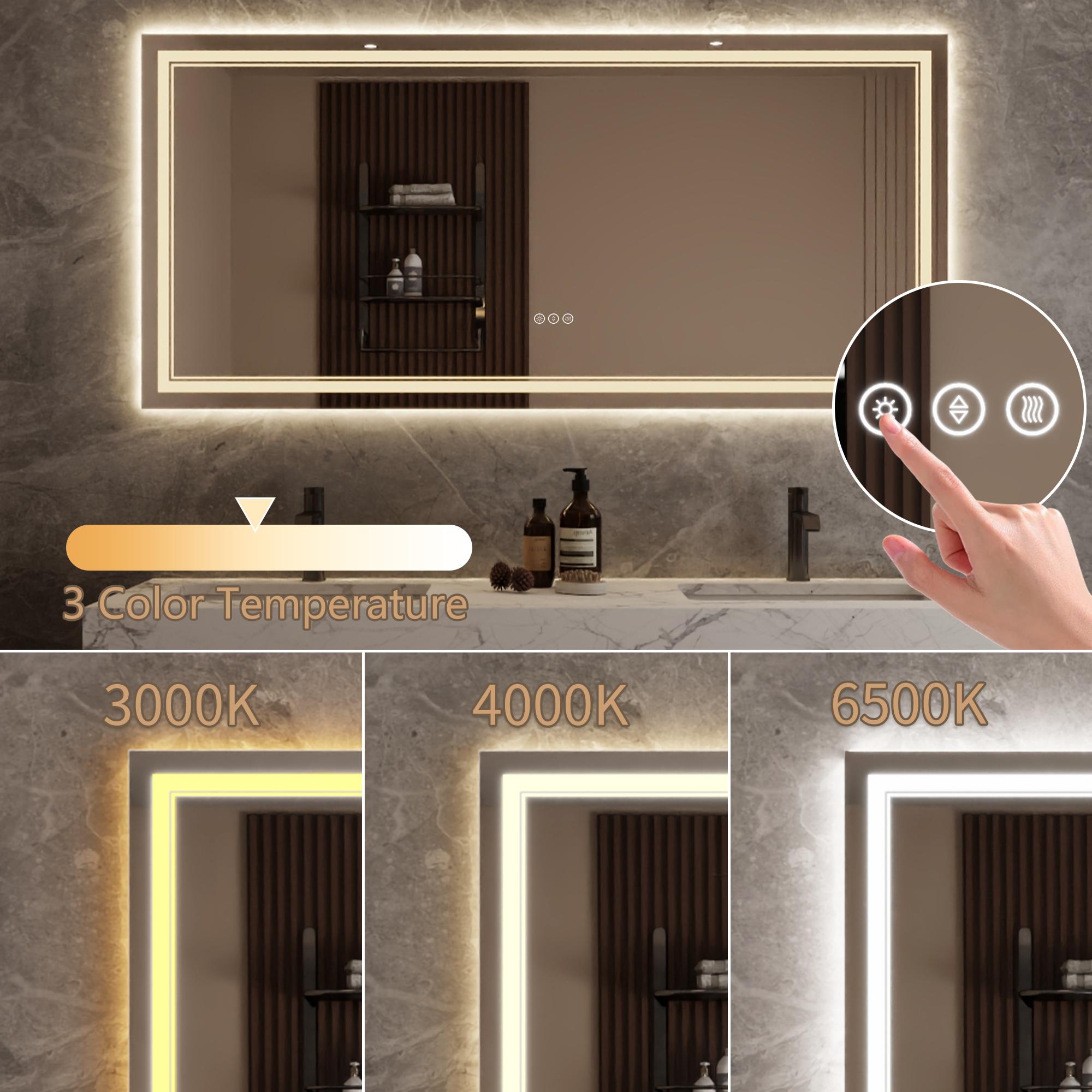 Bayfeve BFKF-3036D4-MIR Framed-Bath-Mirrors - View #10