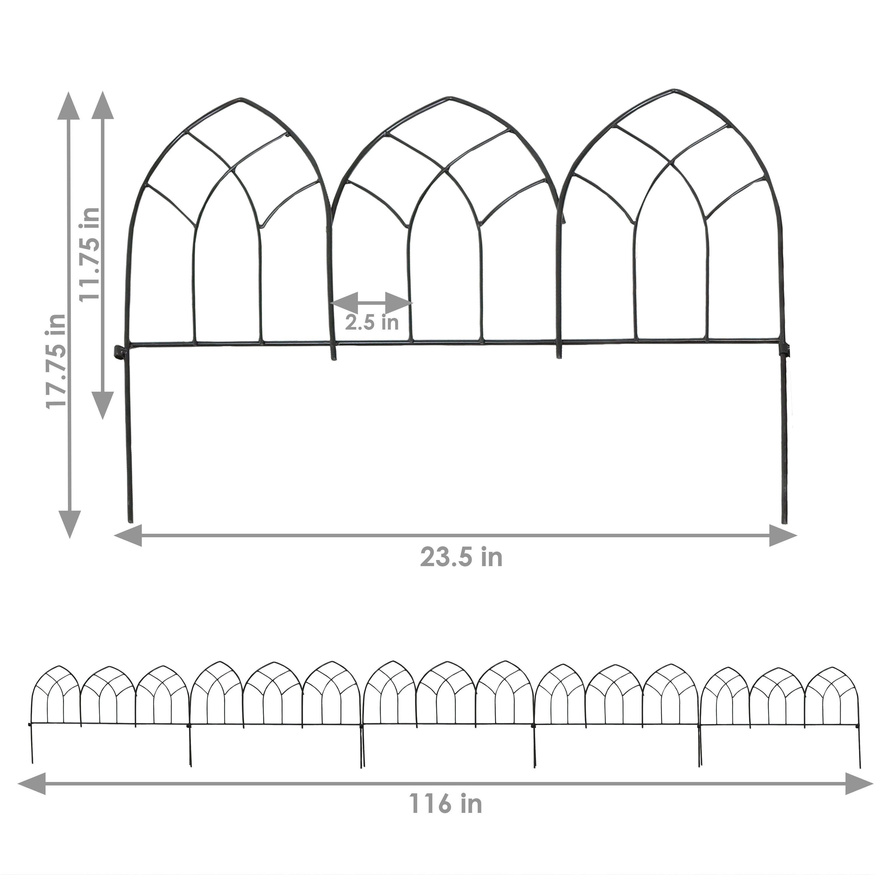 Sunnydaze Decor HBM-611 edging - View #2