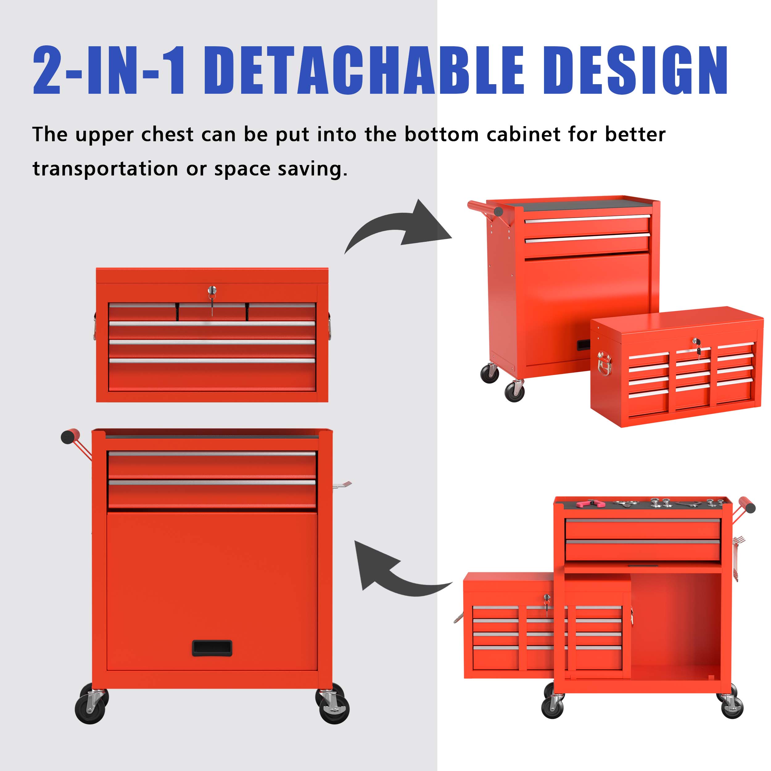 RaDEWAY TH111207-RD Tool-Cabinets - View #6