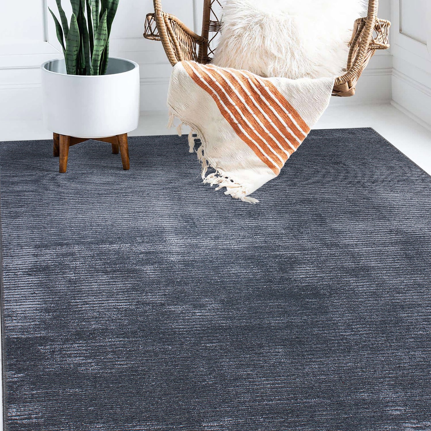 World Rug Gallery 5079DARKGRAY9X12 rugs - View #3
