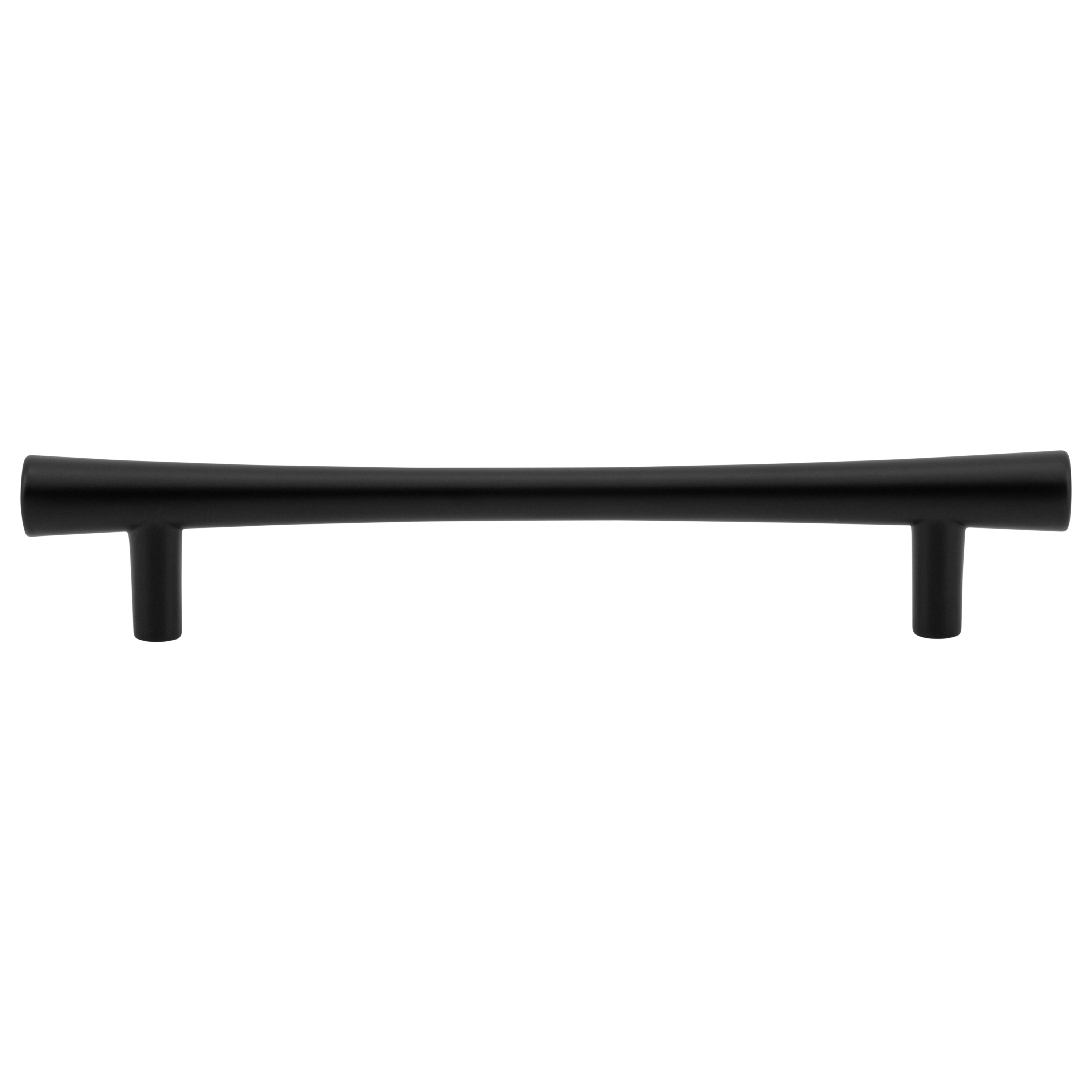 Villa Valentina VV16128MB No. 16 5-1/16-in , 128mm Center to Center Matte Black Cylindrical Bar
