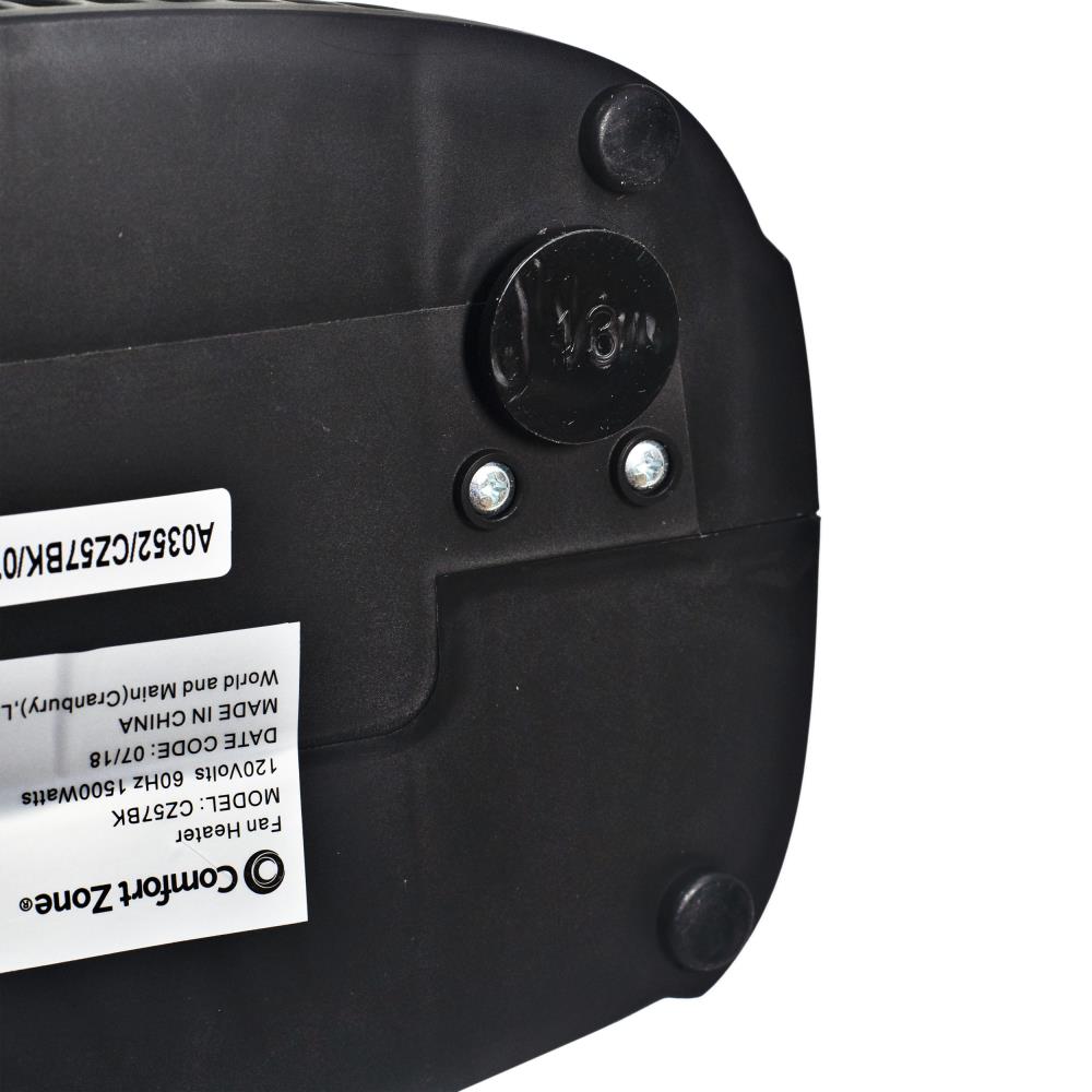 Comfort Zone CZ57BK Portable-Electric-Heat - View #8