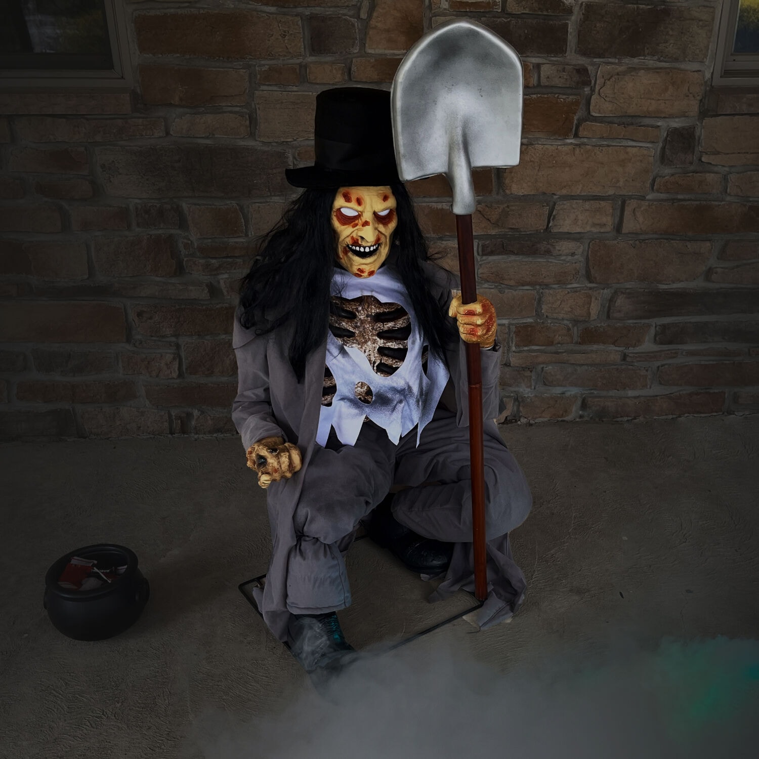 Haunted Hill Farm HHGRVDG-1FLSA Halloween-Animatronics - View #11