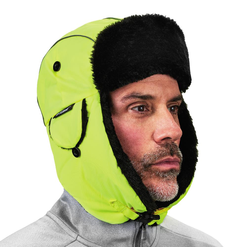 N-Ferno Lime Synthetic Winter Liner (Large/x-large) in the Headwear ...