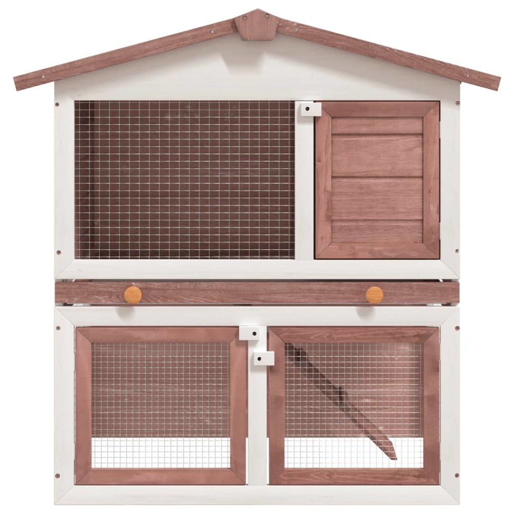 vidaXL 170838 Chicken-Coops-Rabbit-Hutches - View #2