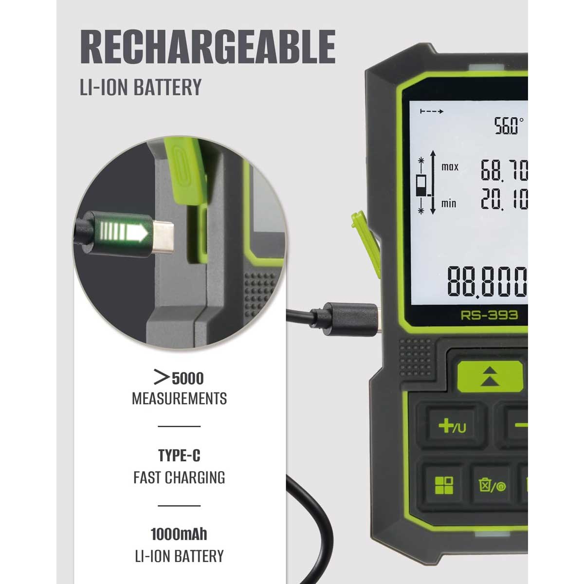 Aoibox LABMT21027 Laser-Distance-Measurers - View #6