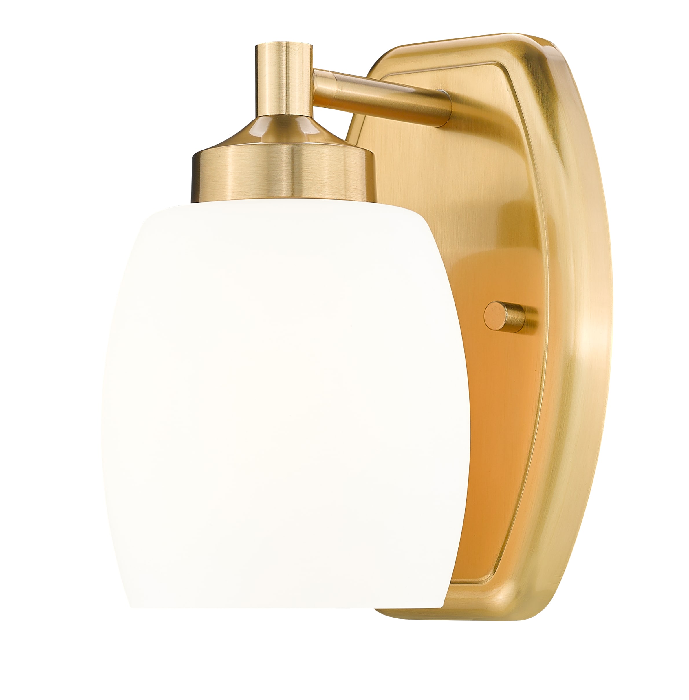 Z-Lite 745-1S-LG Kendrick 4.75-in W 1 -Light Gold Wall Sconce