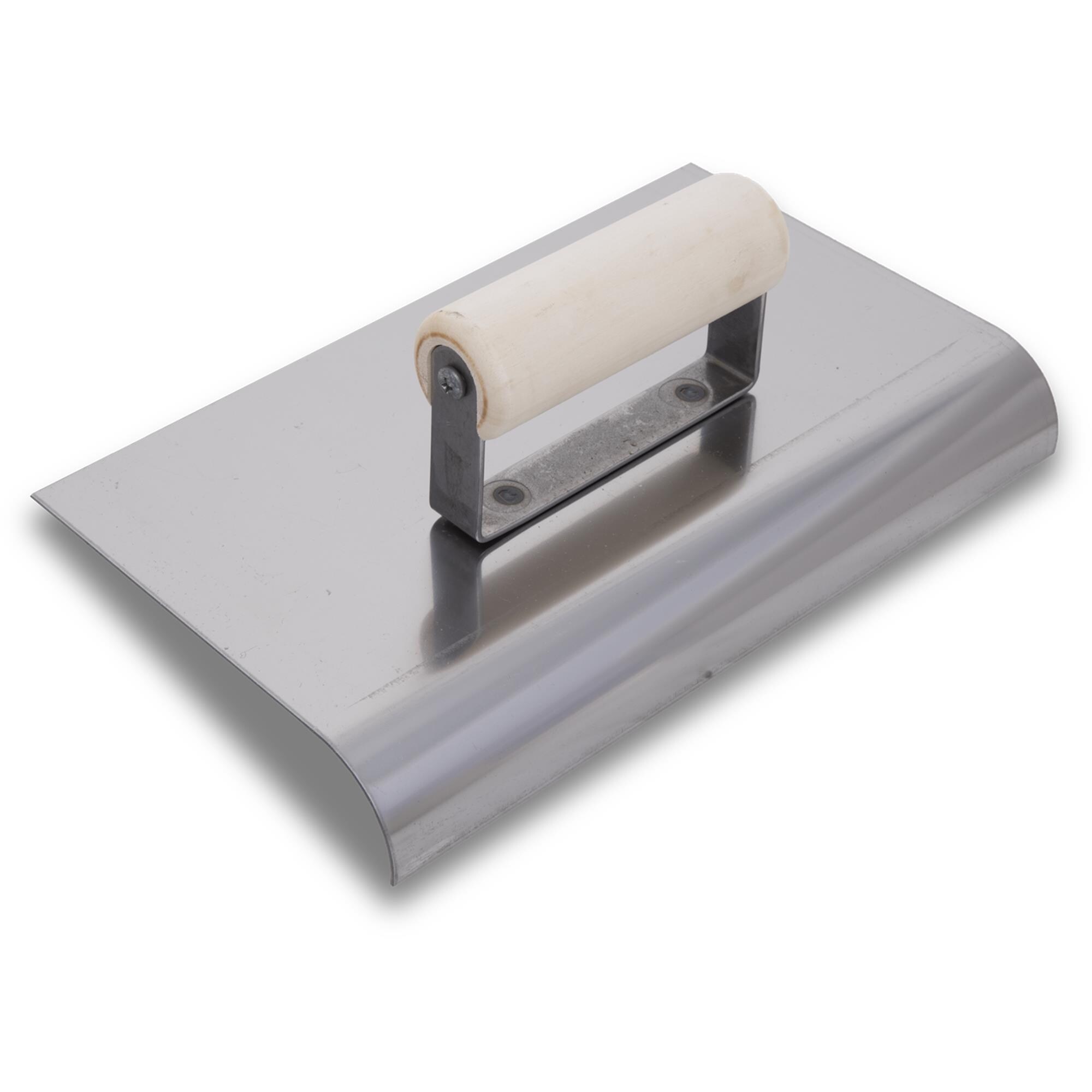 QLT by Marshalltown CE532S 10-Inches x 6-Inches Stainless steel Concrete Edger with 0.5-Inches Radius
