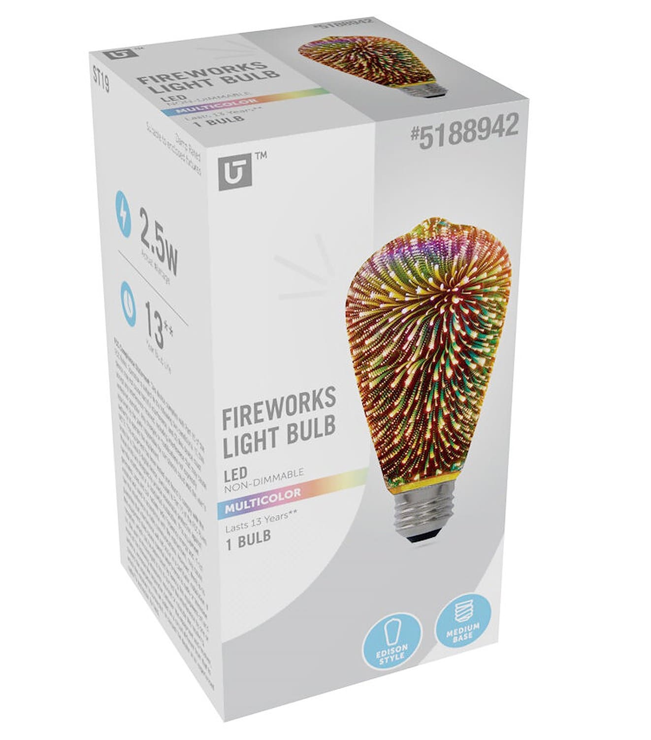 De Sanctis Light & Design – 10 PEZZI LAMPADINA LED BULBO