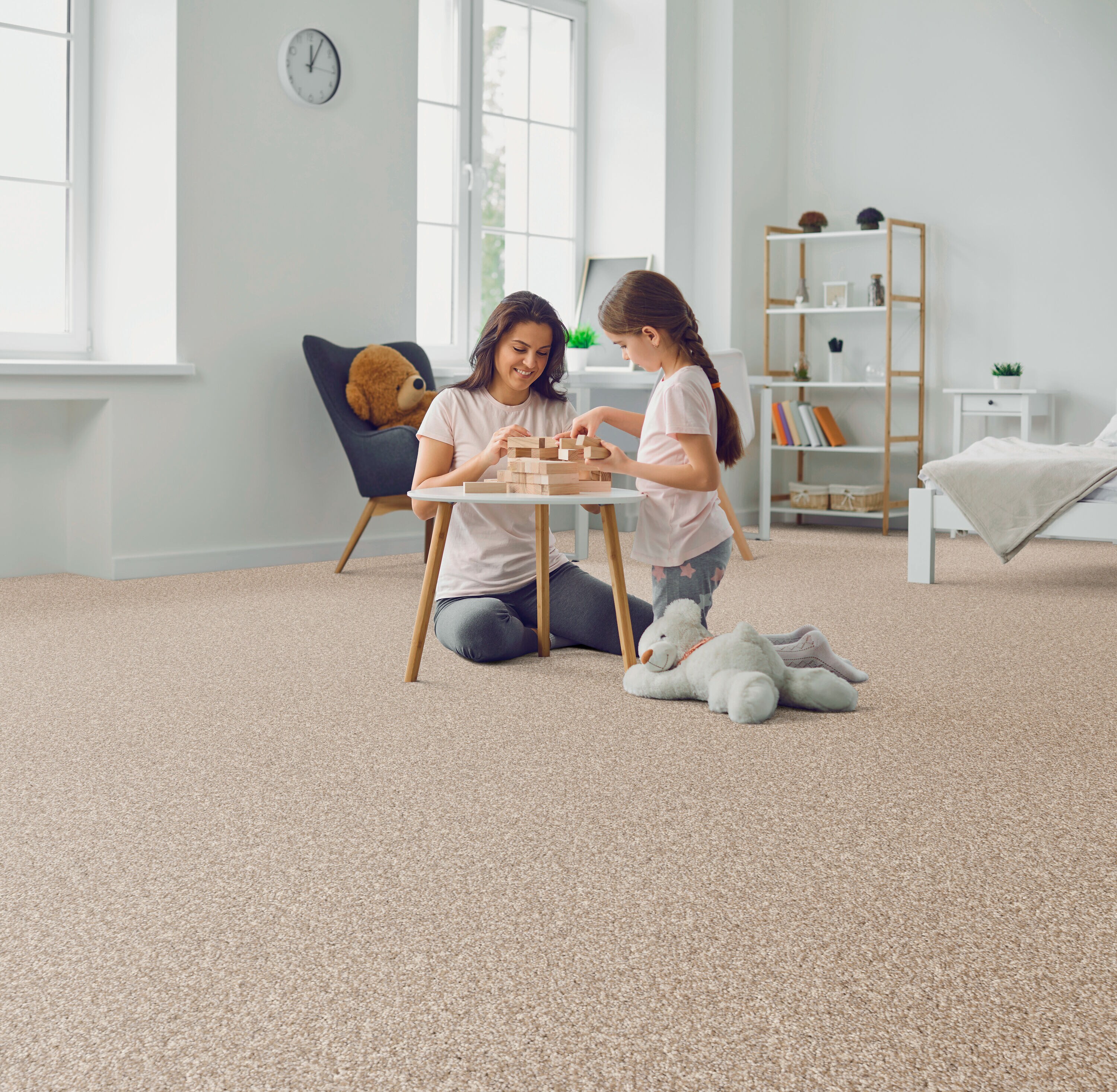STAINMASTER PetProtect Reverie II Beach department Grass Carpet the at Carpet in Textured Indoor