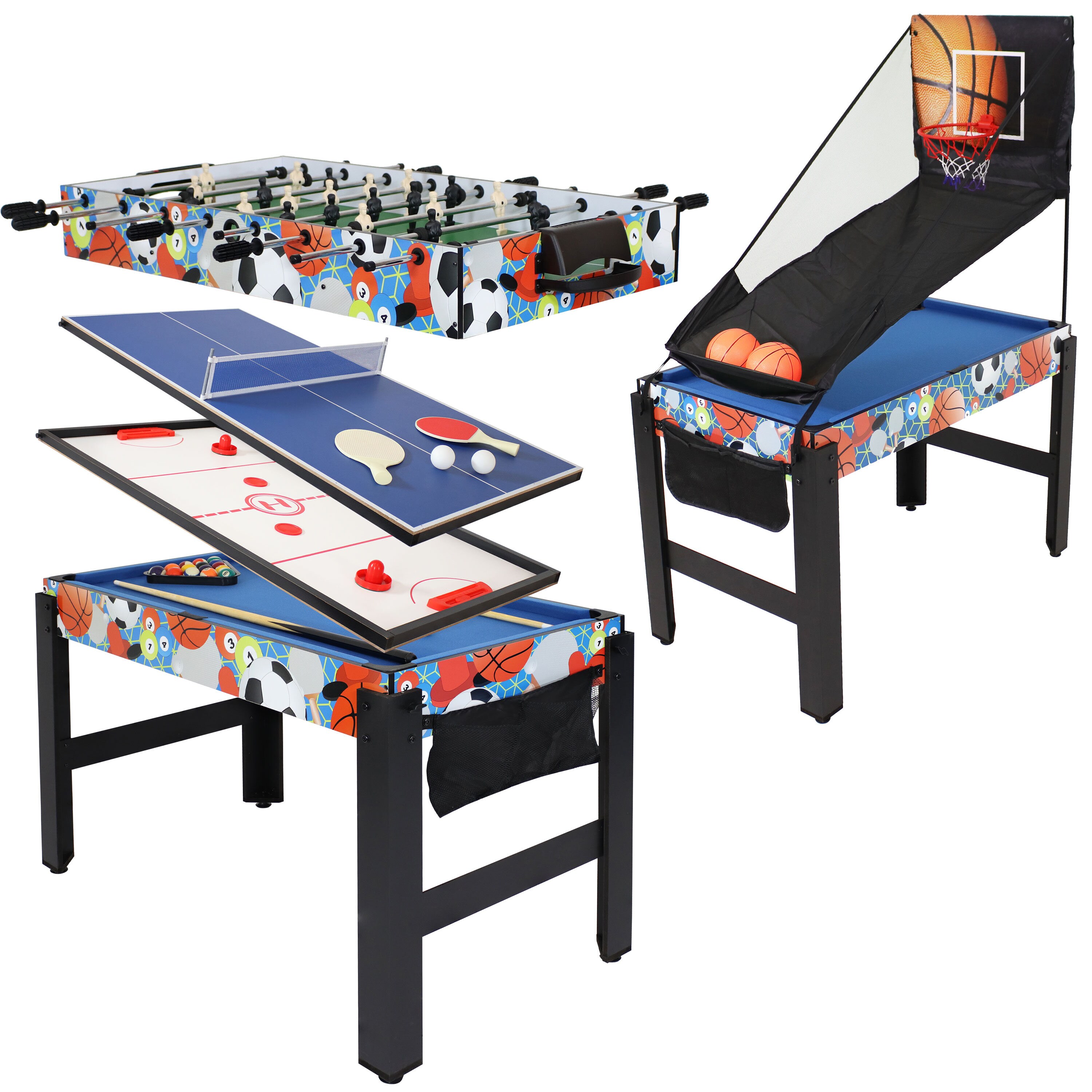 Sunnydaze Decor EG-135 Multi-Game-Tables - View #2