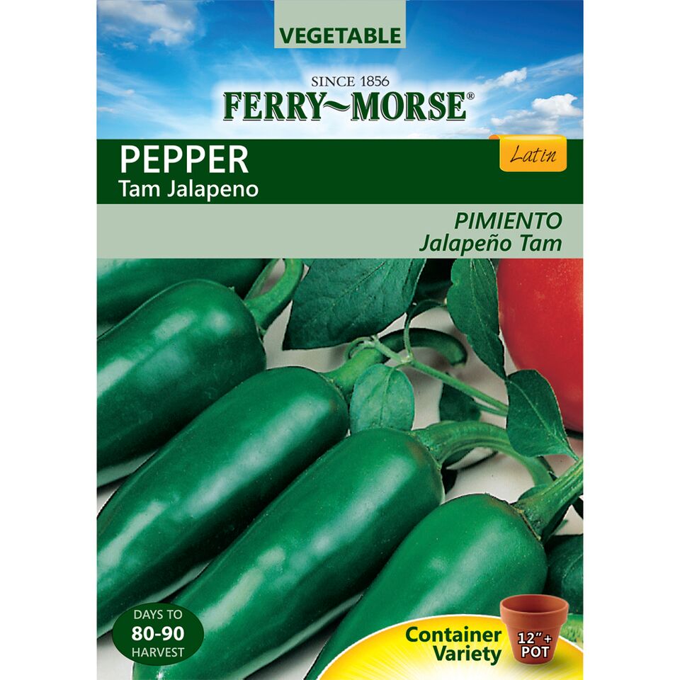 Ferry-Morse 473213.199.430810 750 Milli-Gram Pepper Tam Jalapeno (L0000)