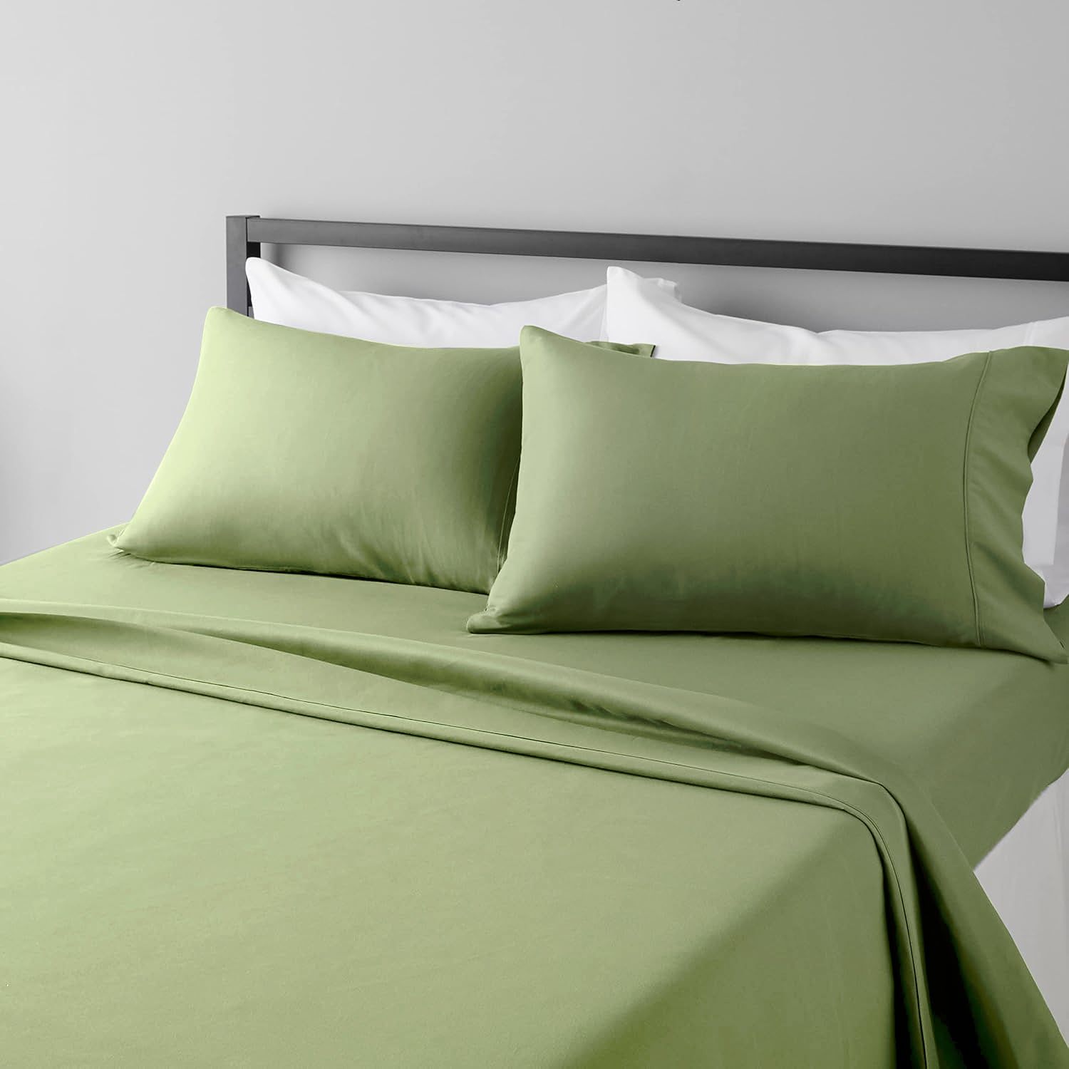 J&V TEXTILES 4-Piece Set: 100 Percent Egyptian-Quality Cotton 1000 Thread Count Deep Pocket Luxury Sheets