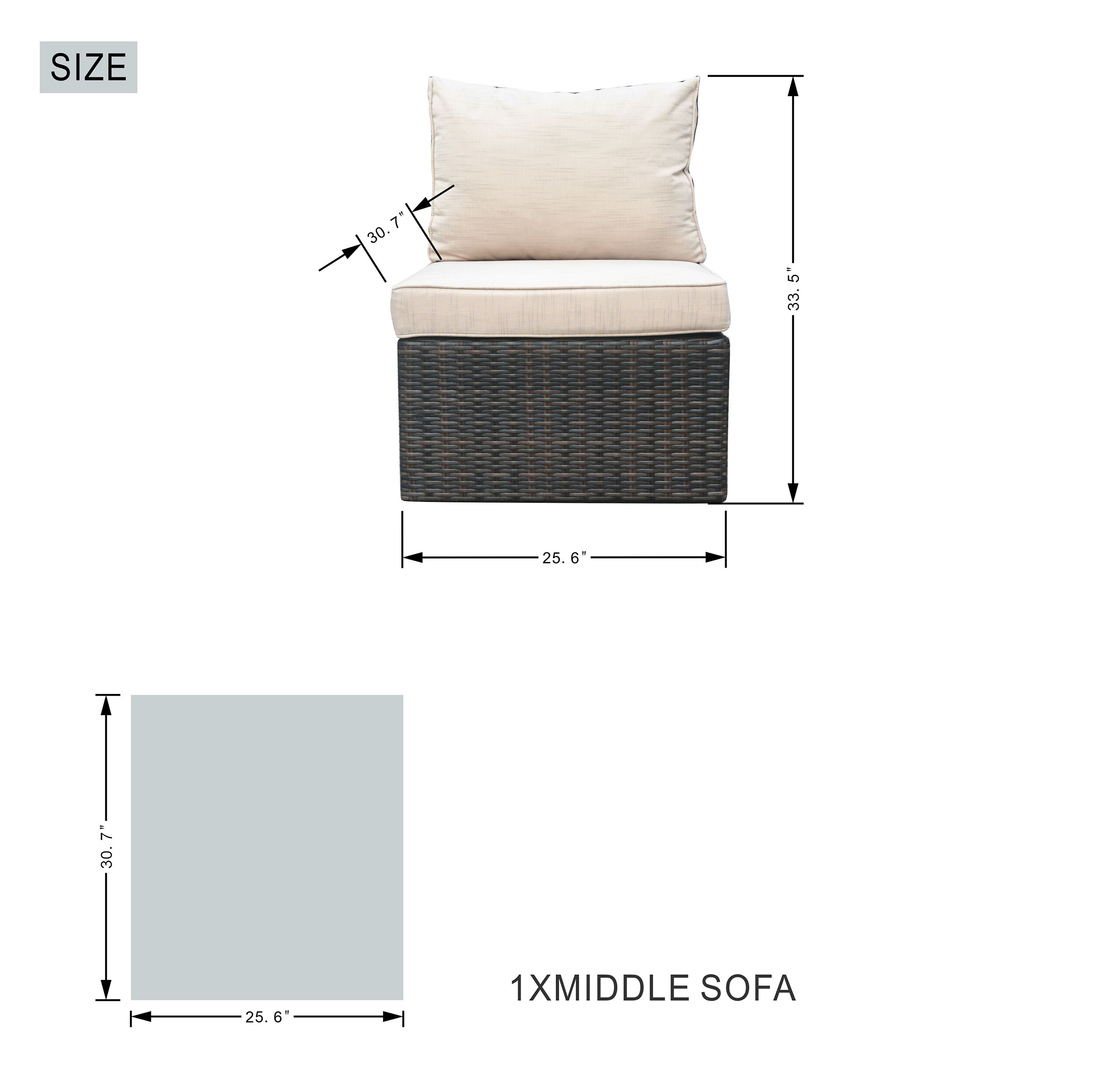 Moda Furnishings 1403-1106R-G Patio-Conversation-Sets - View #9