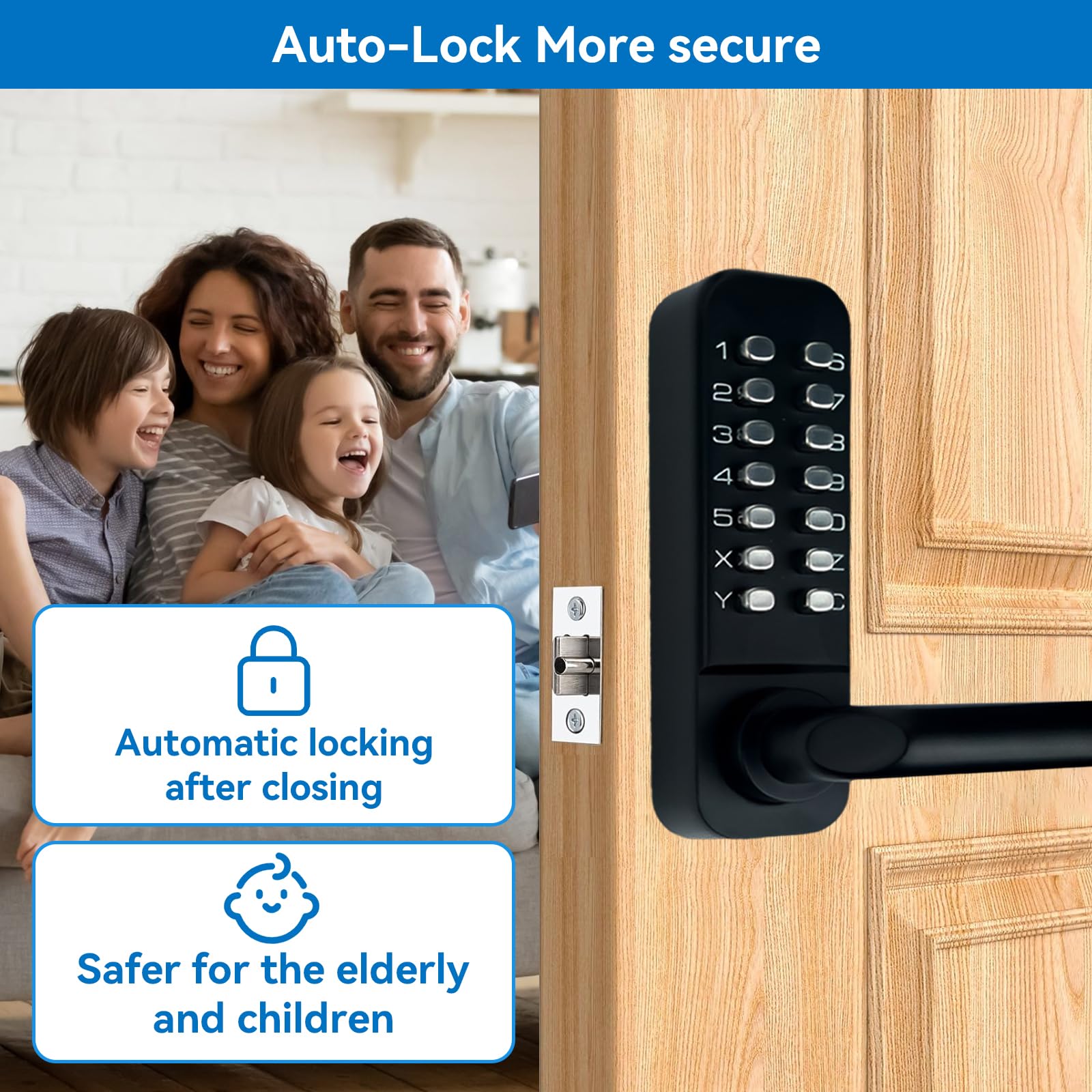AOIZGMY LAZ0715Z033 Electronic-Door-Locks - View #3