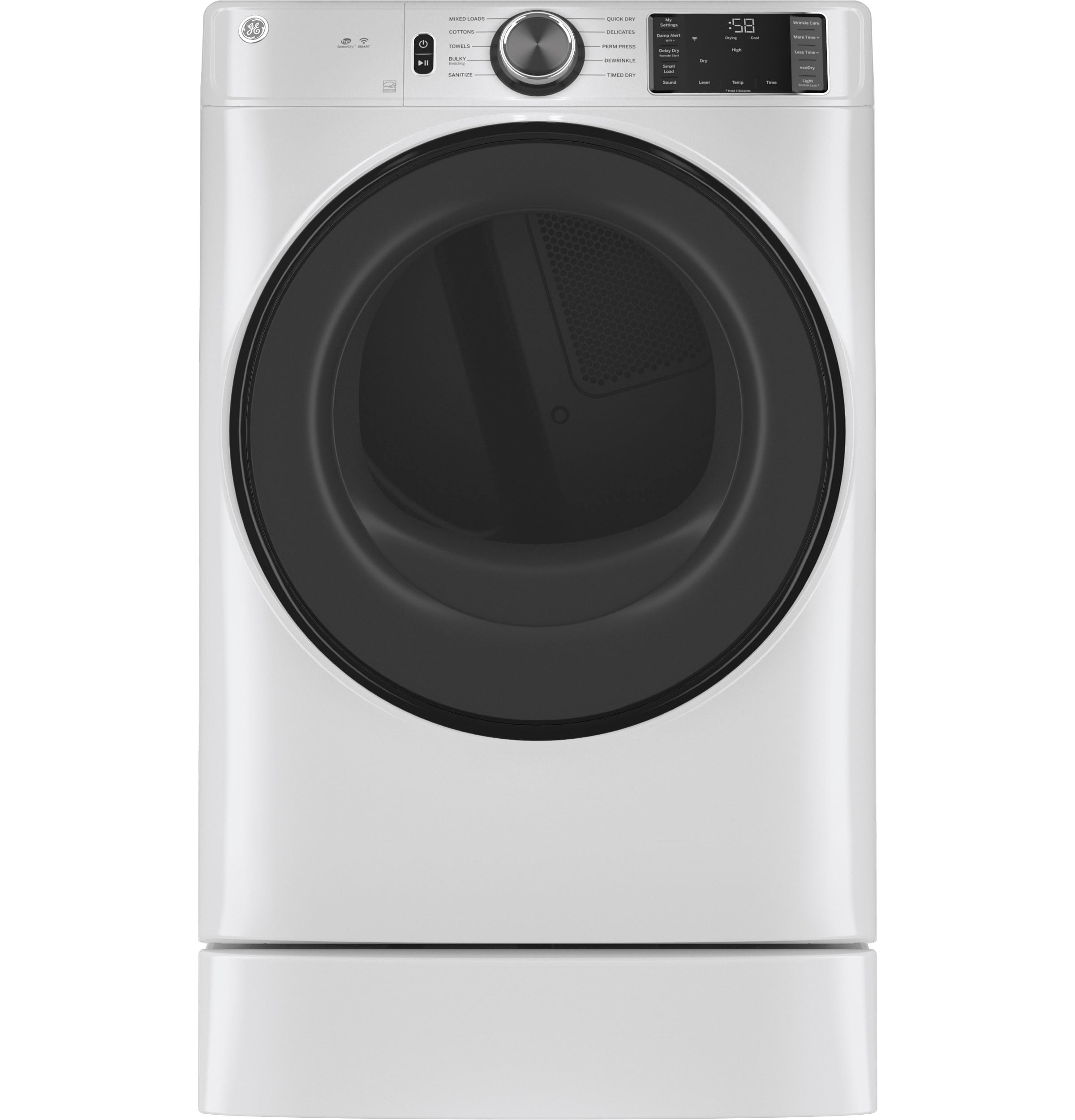 GE GFR0728SNWW Laundry-Pedestals - View #4