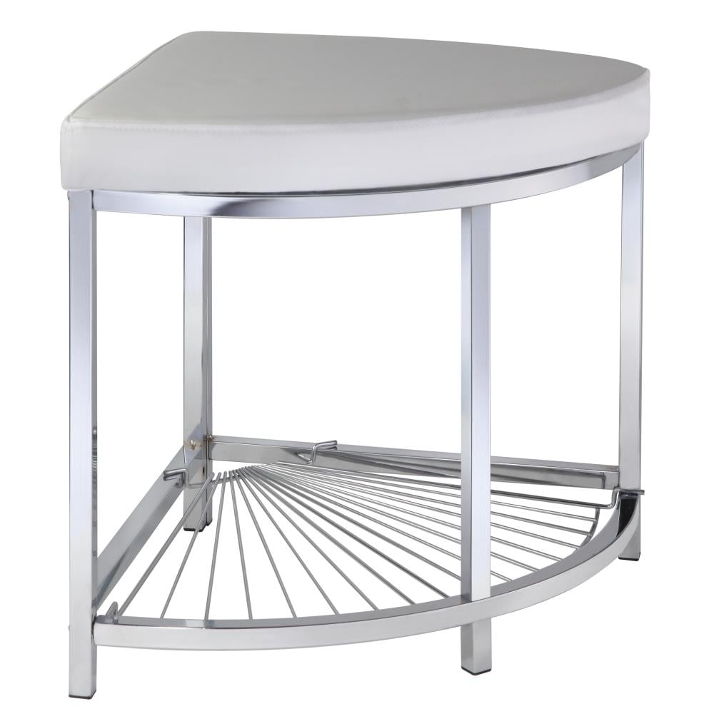 taymor chrome vanity bench