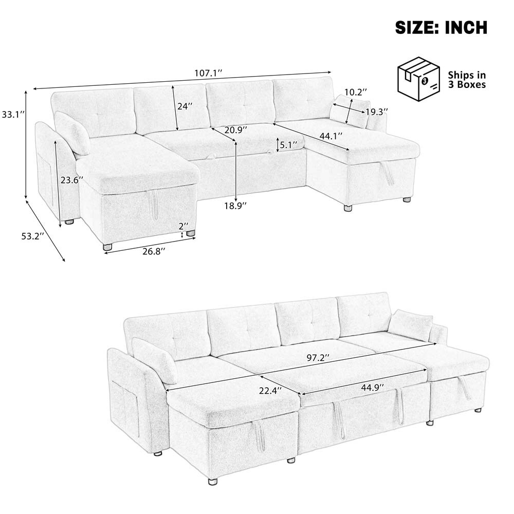 ModernLuxe L3P-N719S002210E Sofas-Loveseats - View #7