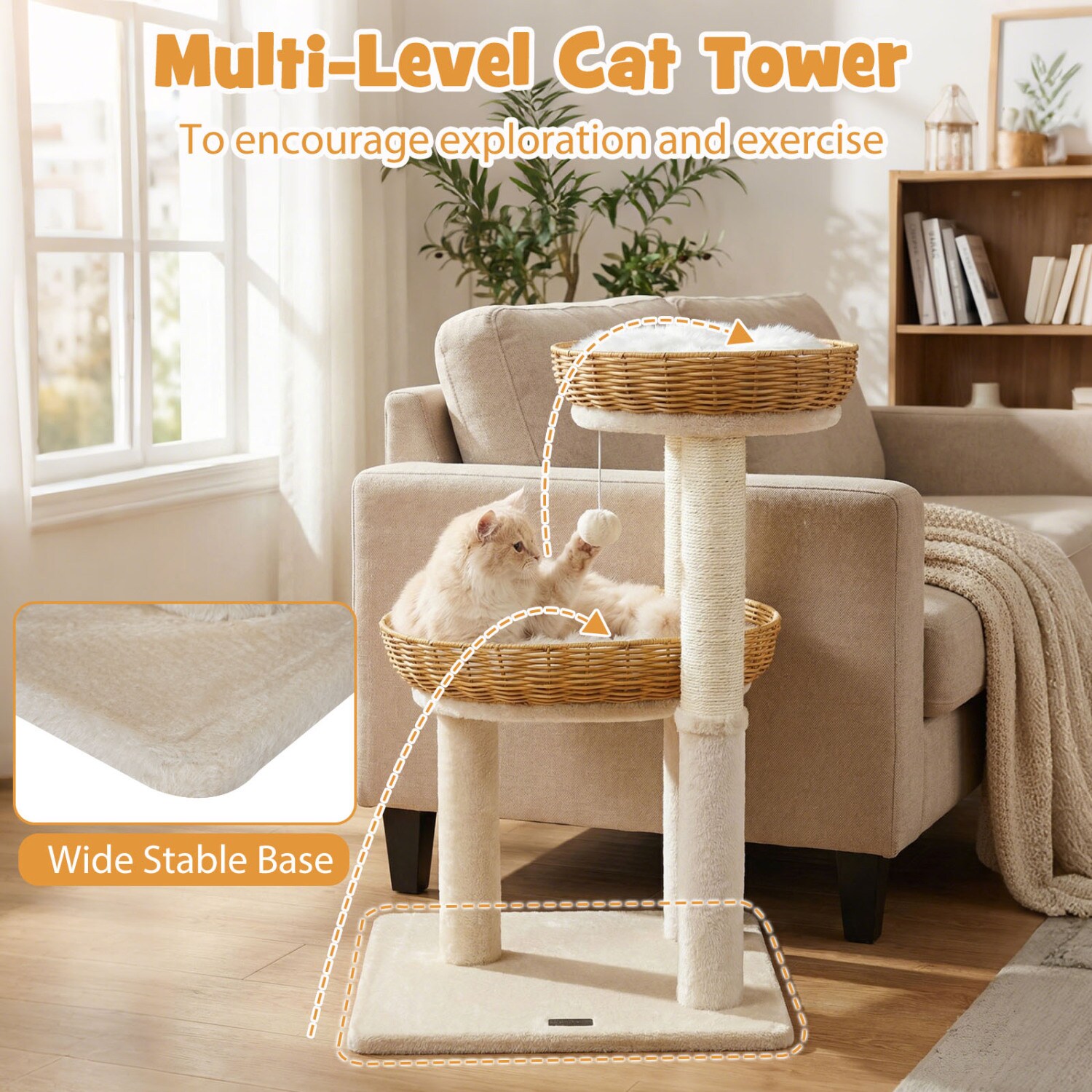 Slickblue D-CO-EB24401VP Cat-Trees - View #7