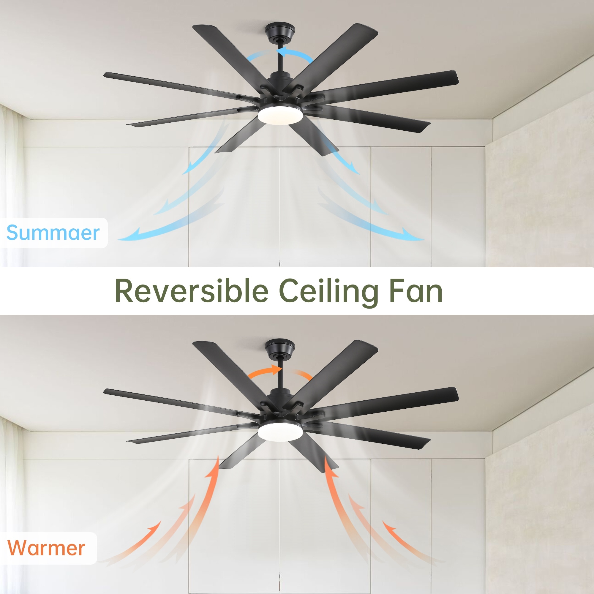 HyperDrop Cart B-G9S7KZWU8JY2 Ceiling-Fans - View #4