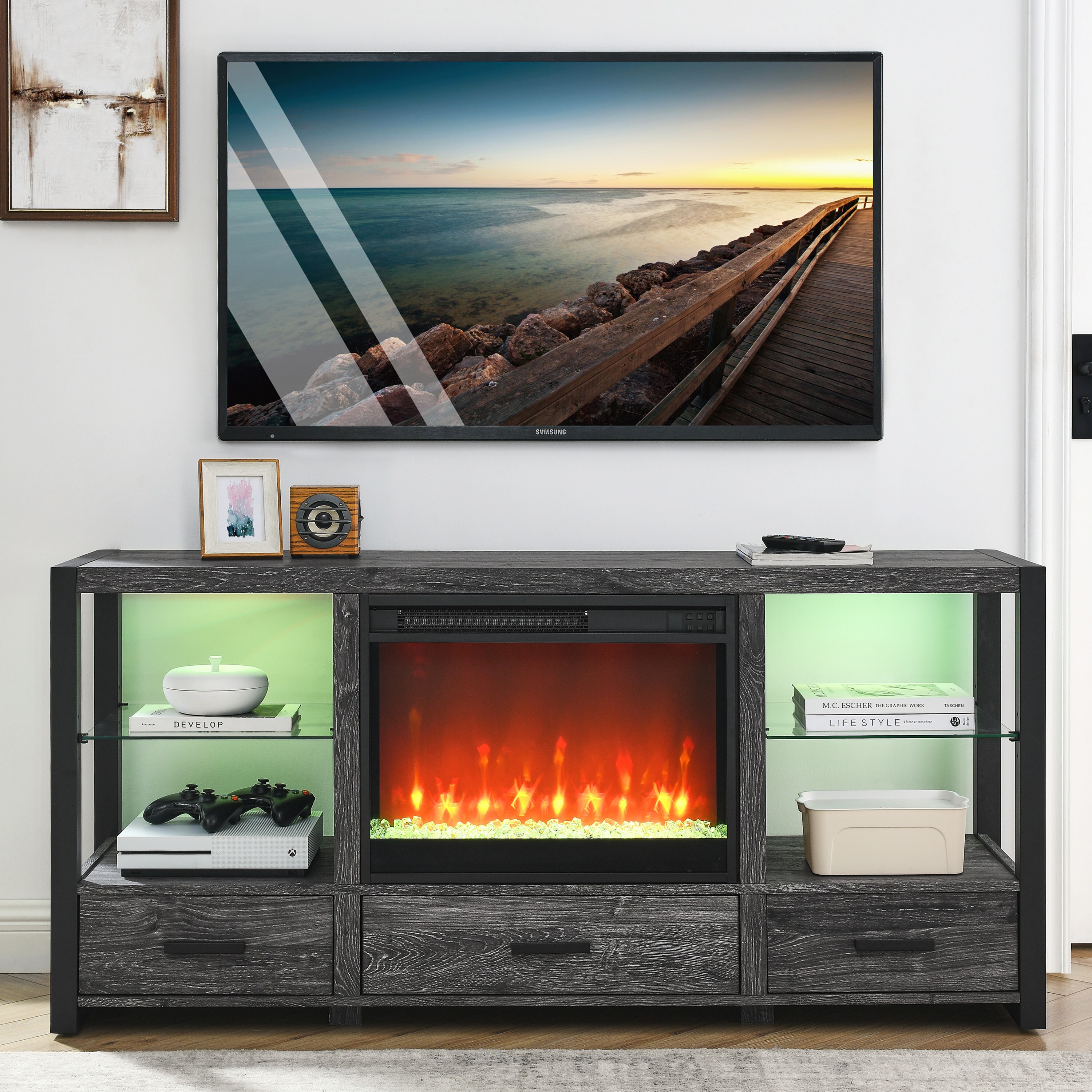 ToolCat MGG3-36-CEMFP Electric-Fireplaces - View #3