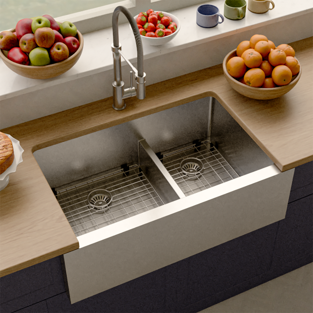 Valley Bath and Kitchen SYLVAN3320ADBO Kitchen-Sinks - View #6